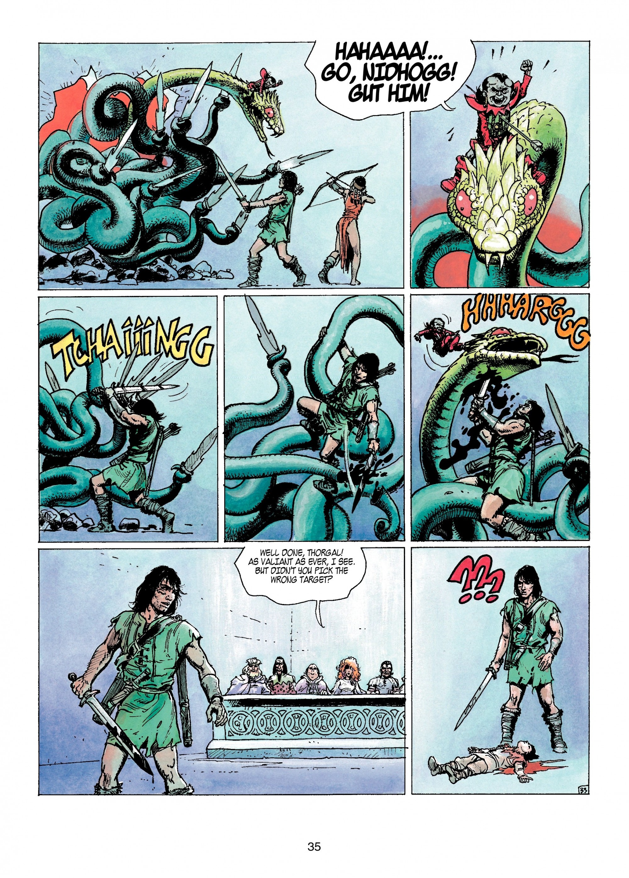 Read online Thorgal comic -  Issue #11 - 35