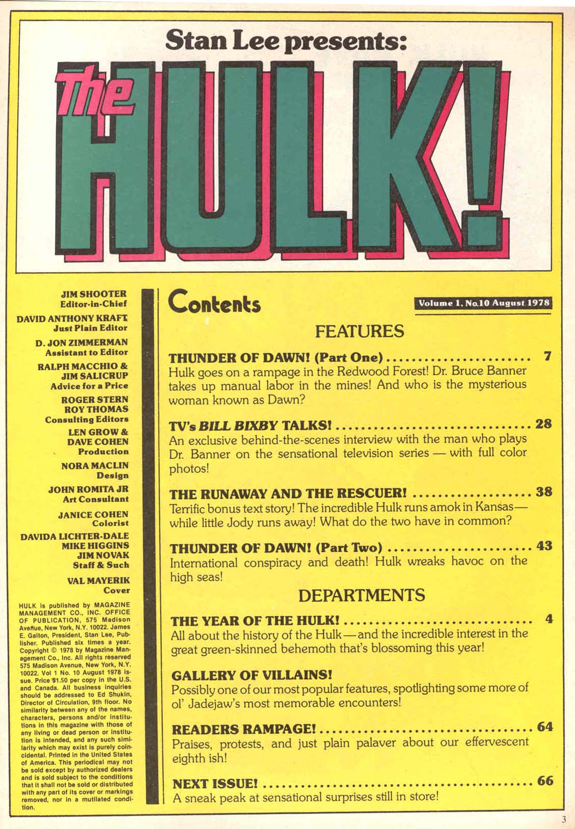 Read online Hulk (1978) comic -  Issue #10 - 3
