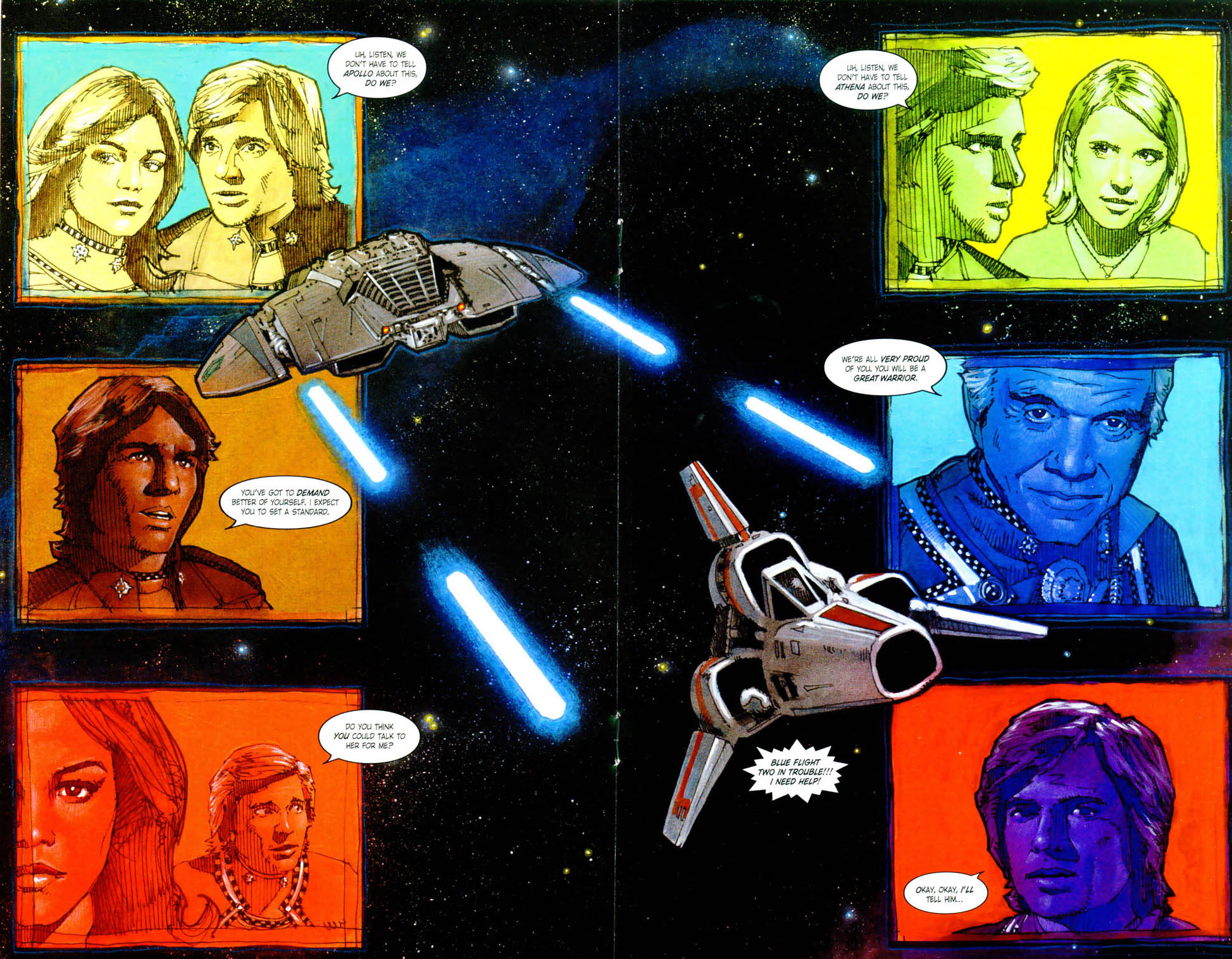 Read online Battlestar Galactica (1999) comic -  Issue #0 - 17