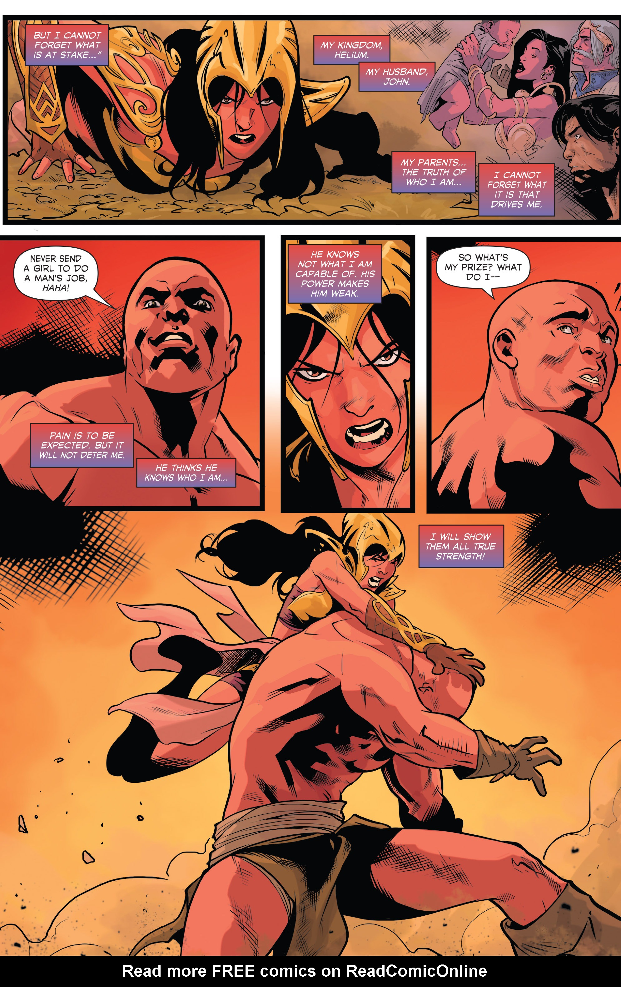 Read online Dejah Thoris comic -  Issue #2 - 22