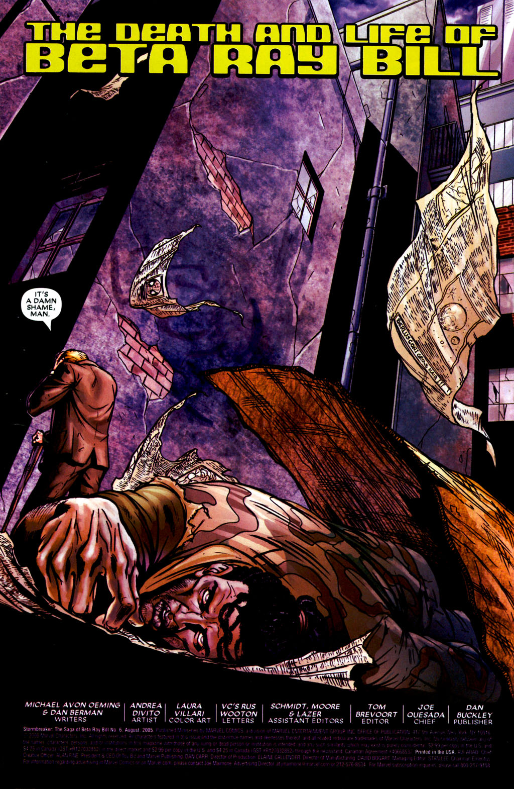 Read online Stormbreaker: The Saga of Beta Ray Bill comic -  Issue #6 - 3