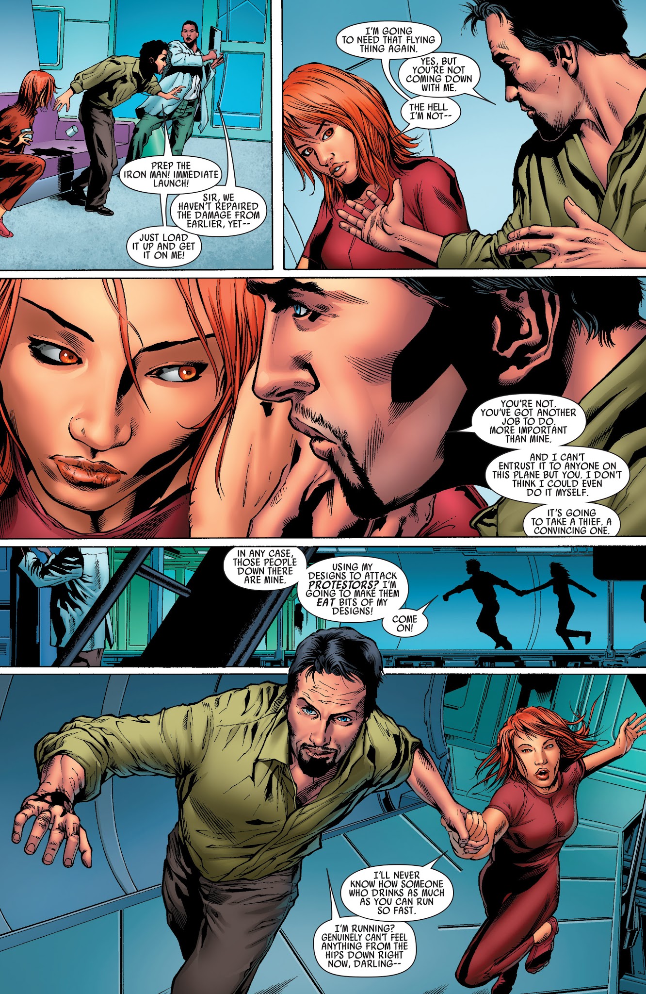 Read online Ultimate Armor Wars comic -  Issue #3 - 11