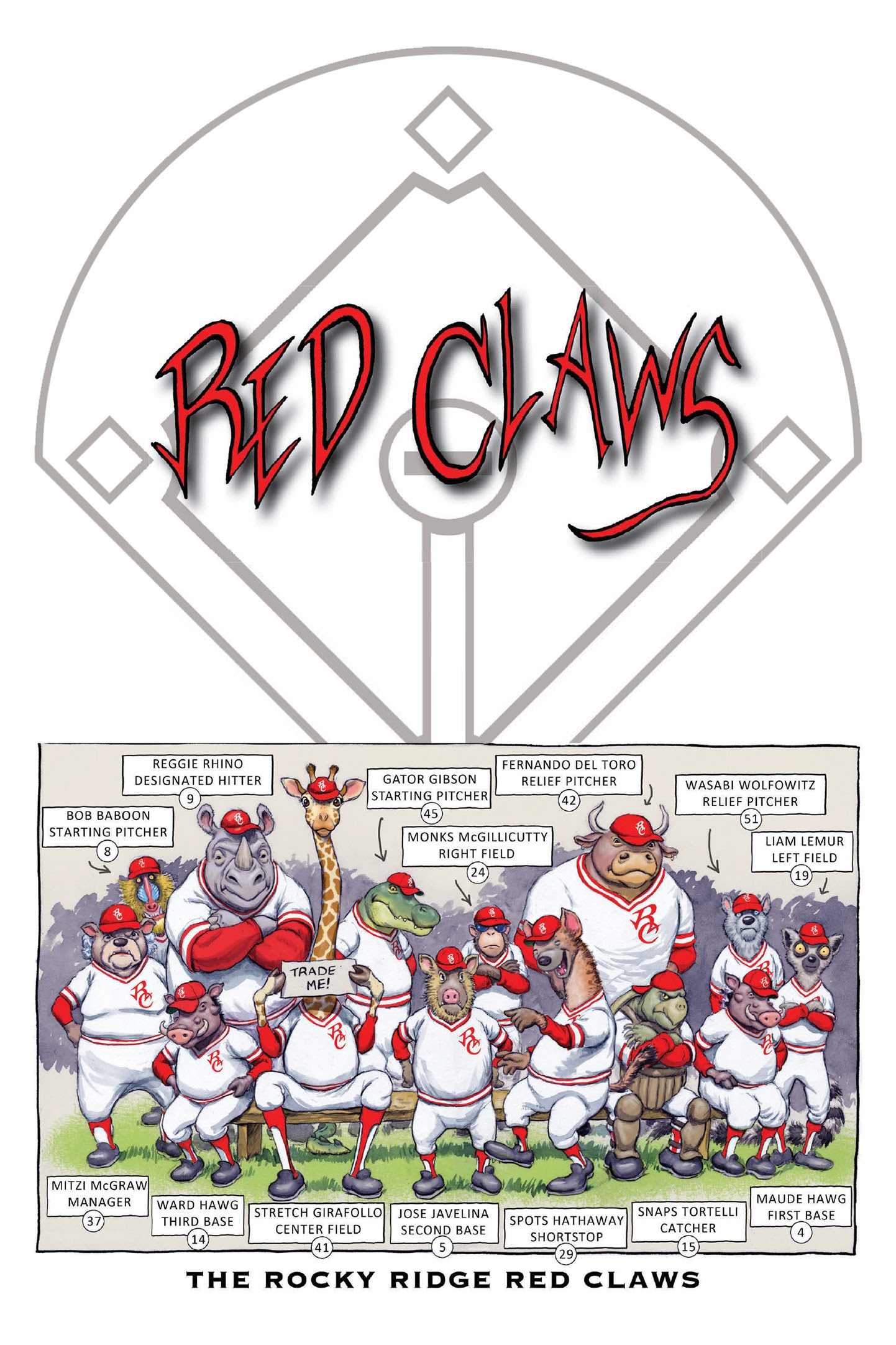 Read online Fuzzy Baseball comic -  Issue #1 - 7
