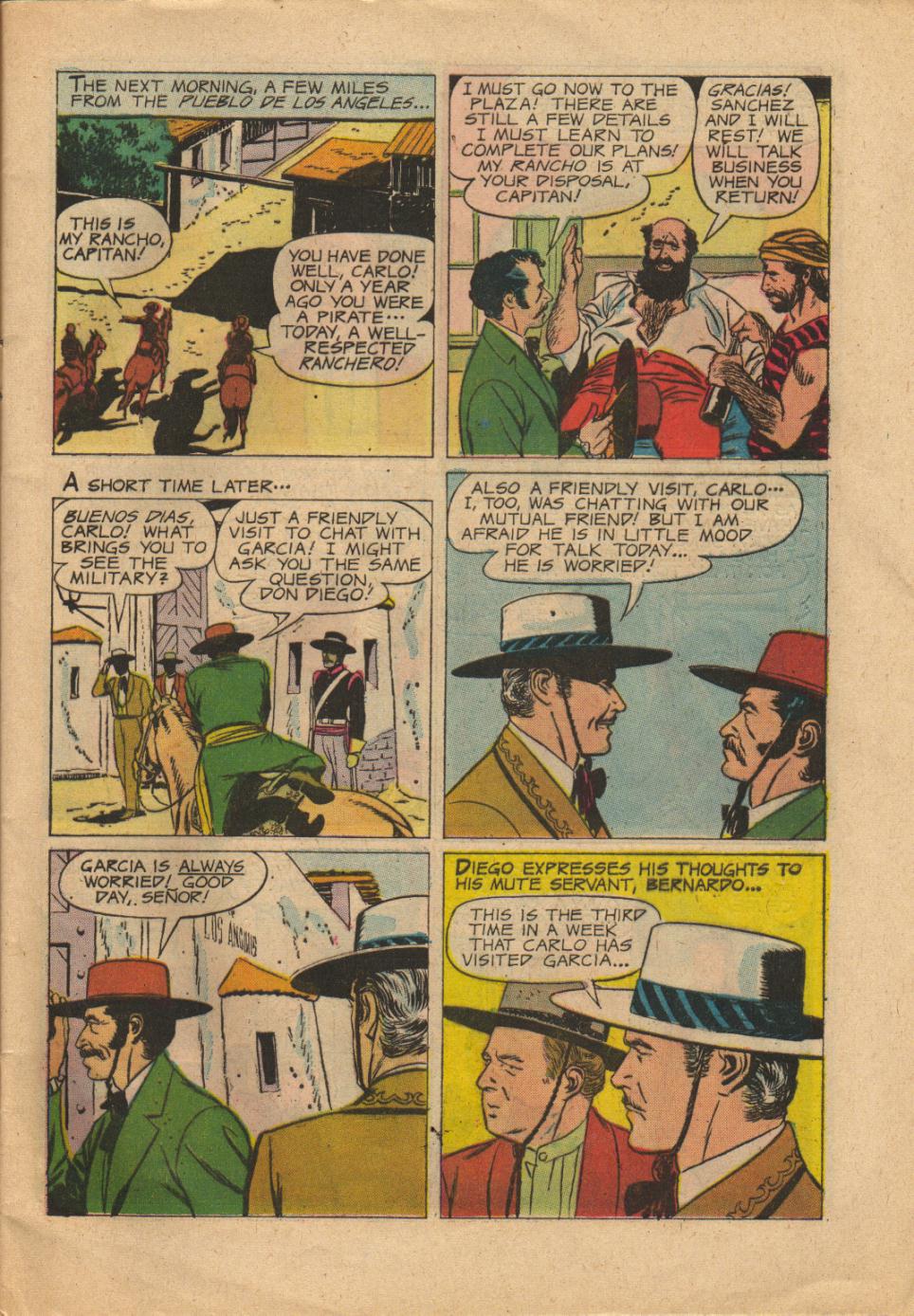 Read online Zorro (1966) comic -  Issue #3 - 5