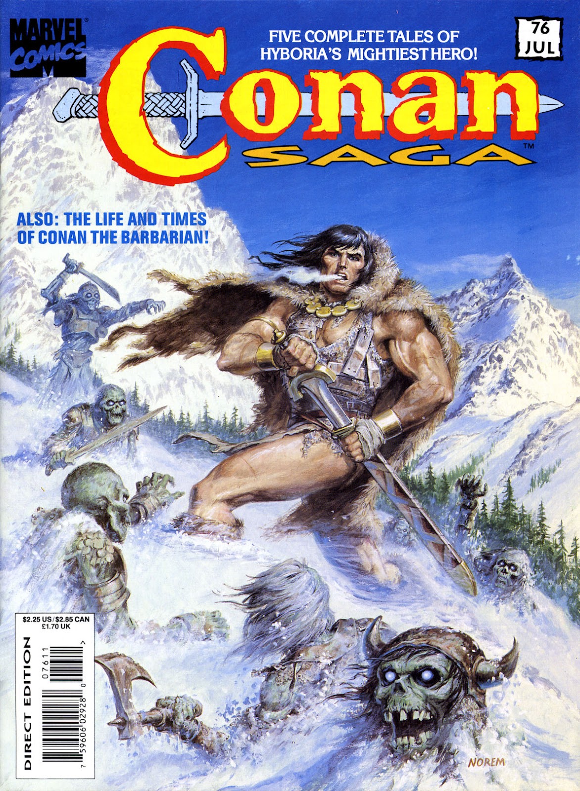 Conan Saga issue 76 - Page 1
