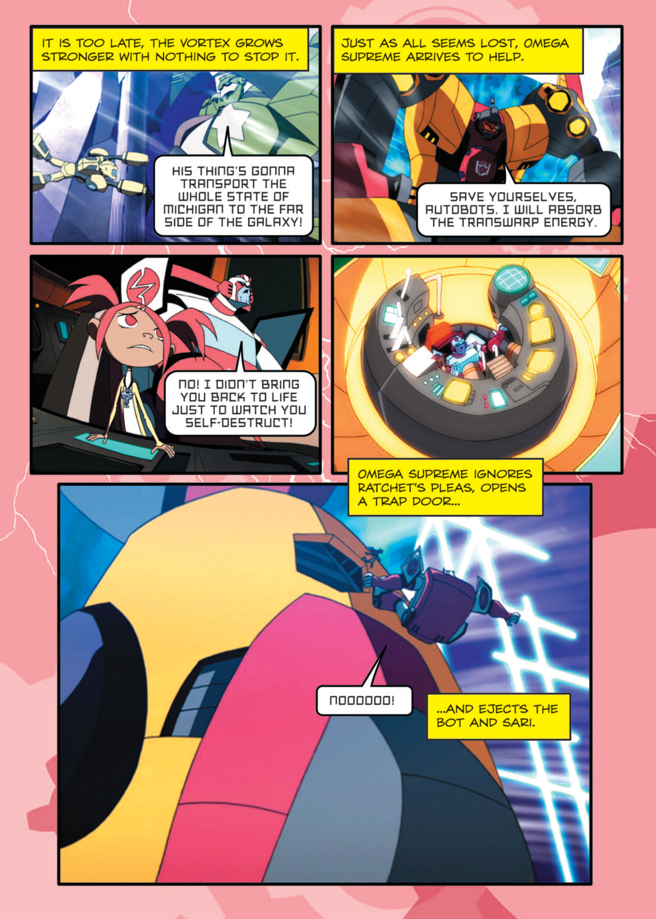 Read online Transformers Animated comic -  Issue #13 - 112