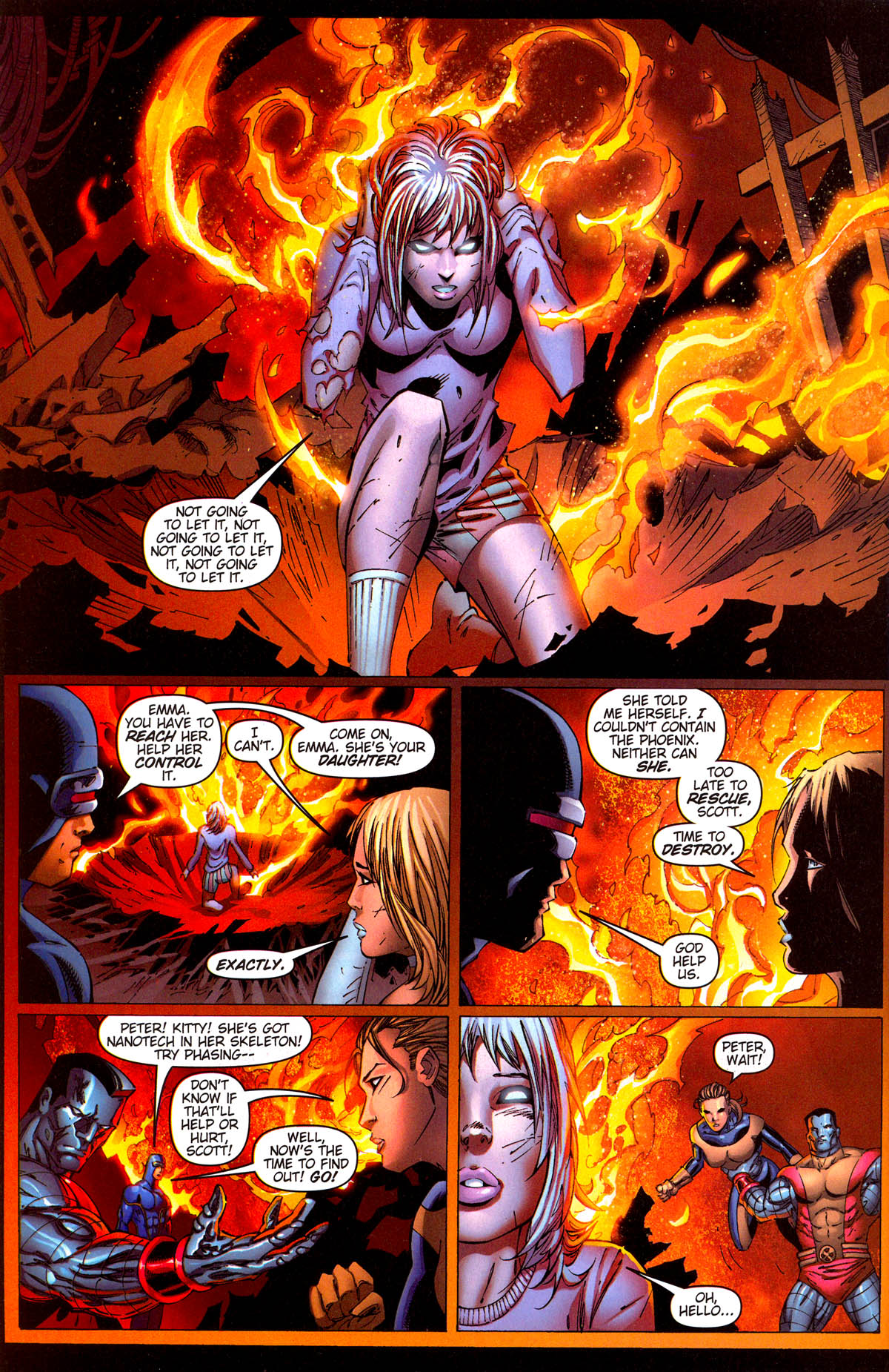 Read online X-Men: Phoenix - Warsong comic -  Issue #3 - 38