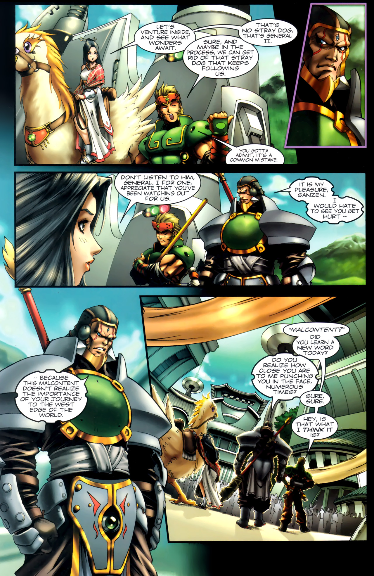 Read online Xin: Journey of the Monkey King comic -  Issue #1 - 5