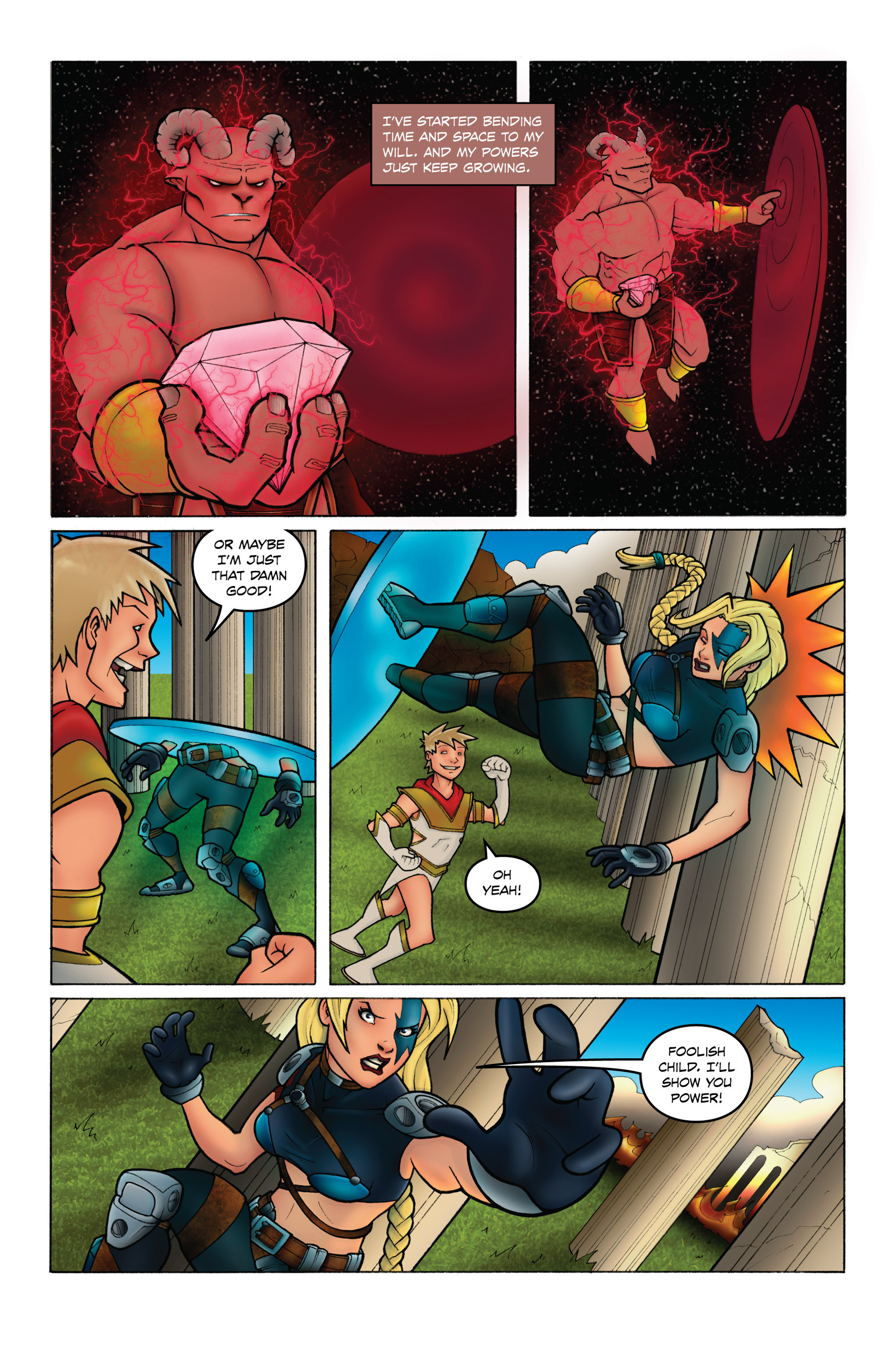 Read online Crossed Wires comic -  Issue #1 - 7