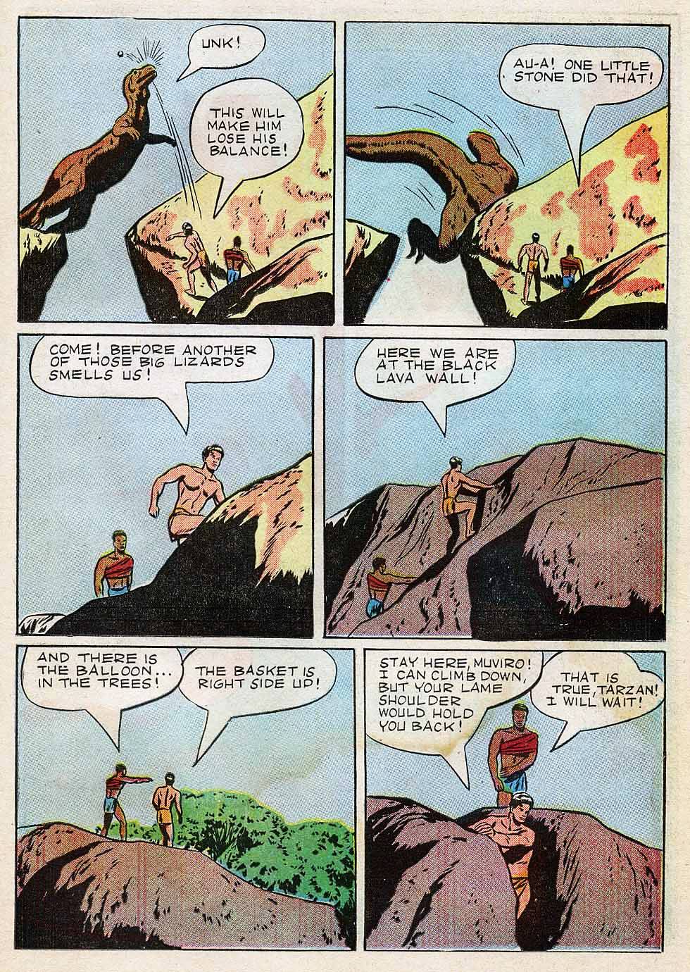Read online Tarzan (1948) comic -  Issue #7 - 23