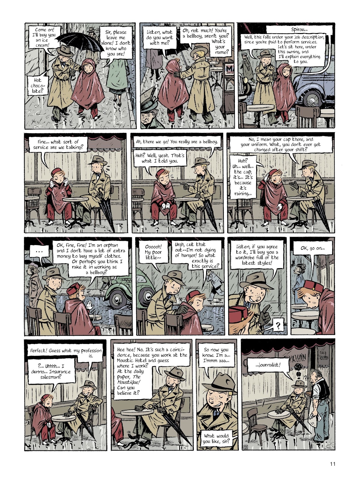 Spirou: The Diary of a Naive Young Man issue TPB - Page 11
