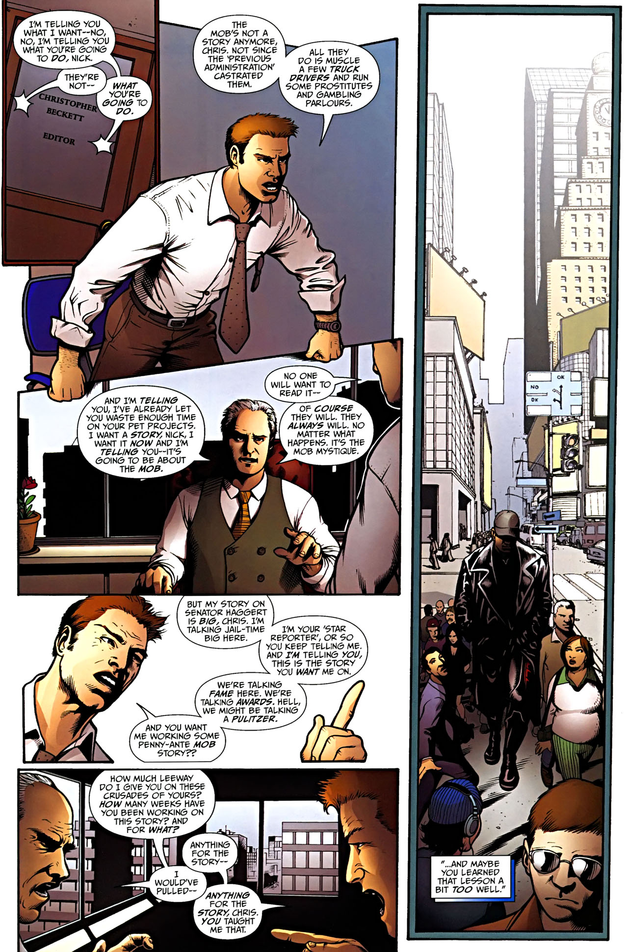 Read online Emissary comic -  Issue #1 - 5