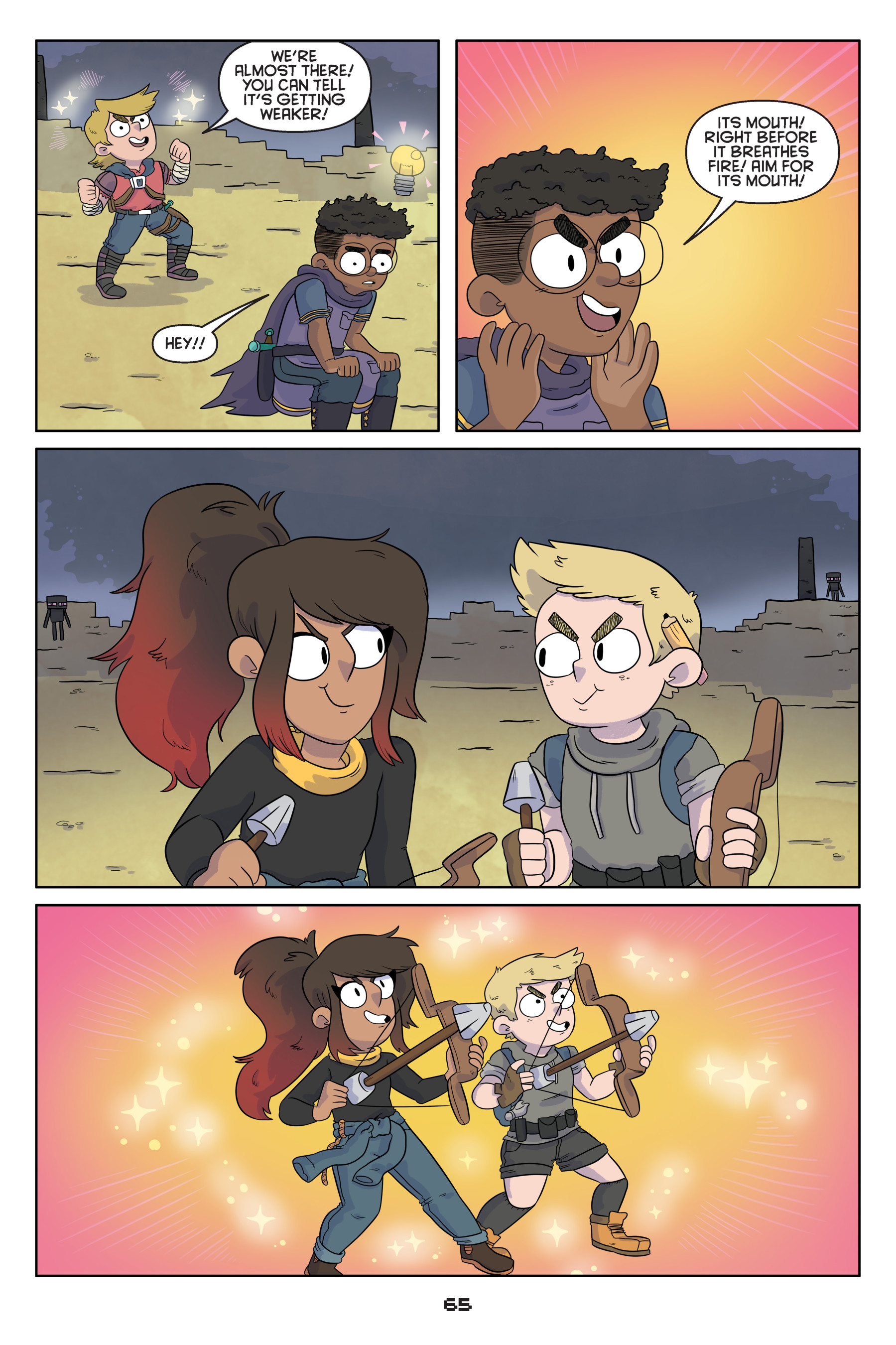 Read online Minecraft comic -  Issue # TPB 1 - 64