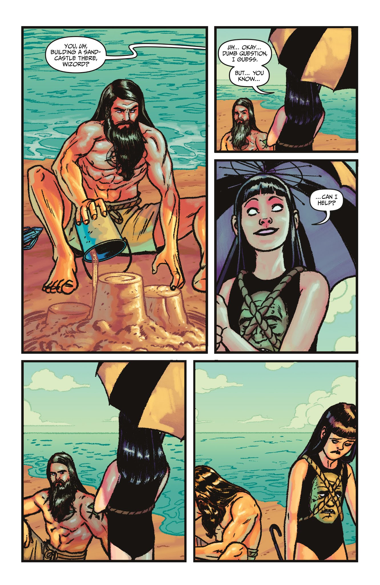 Read online Curse Words Summer Swimsuit Special comic -  Issue # Full - 9
