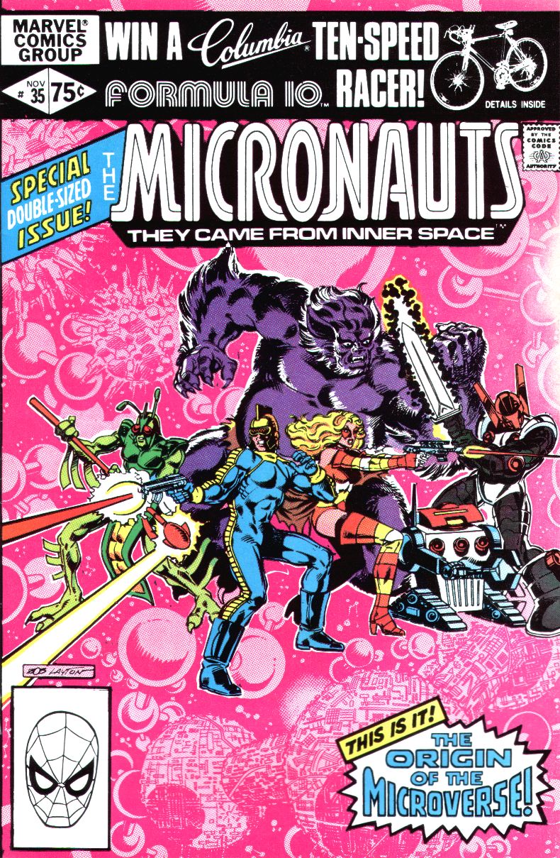 Read online Micronauts (1979) comic -  Issue #35 - 1