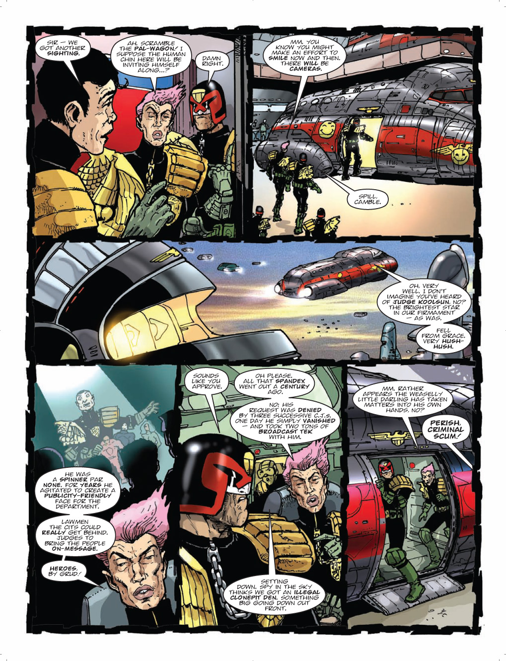 Read online Judge Dredd Megazine (Vol. 5) comic -  Issue #323 - 9