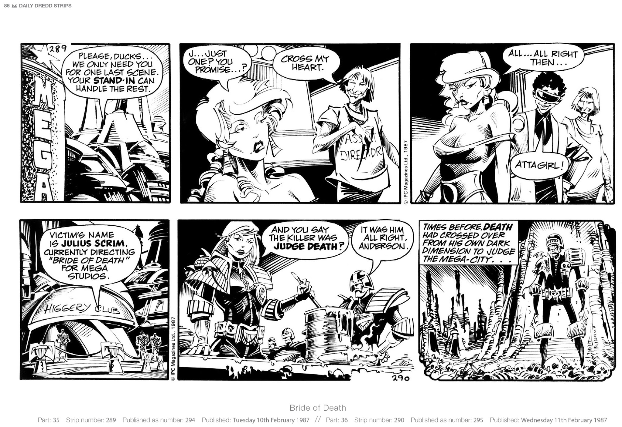 Read online Judge Dredd: The Daily Dredds comic -  Issue # TPB 2 - 89