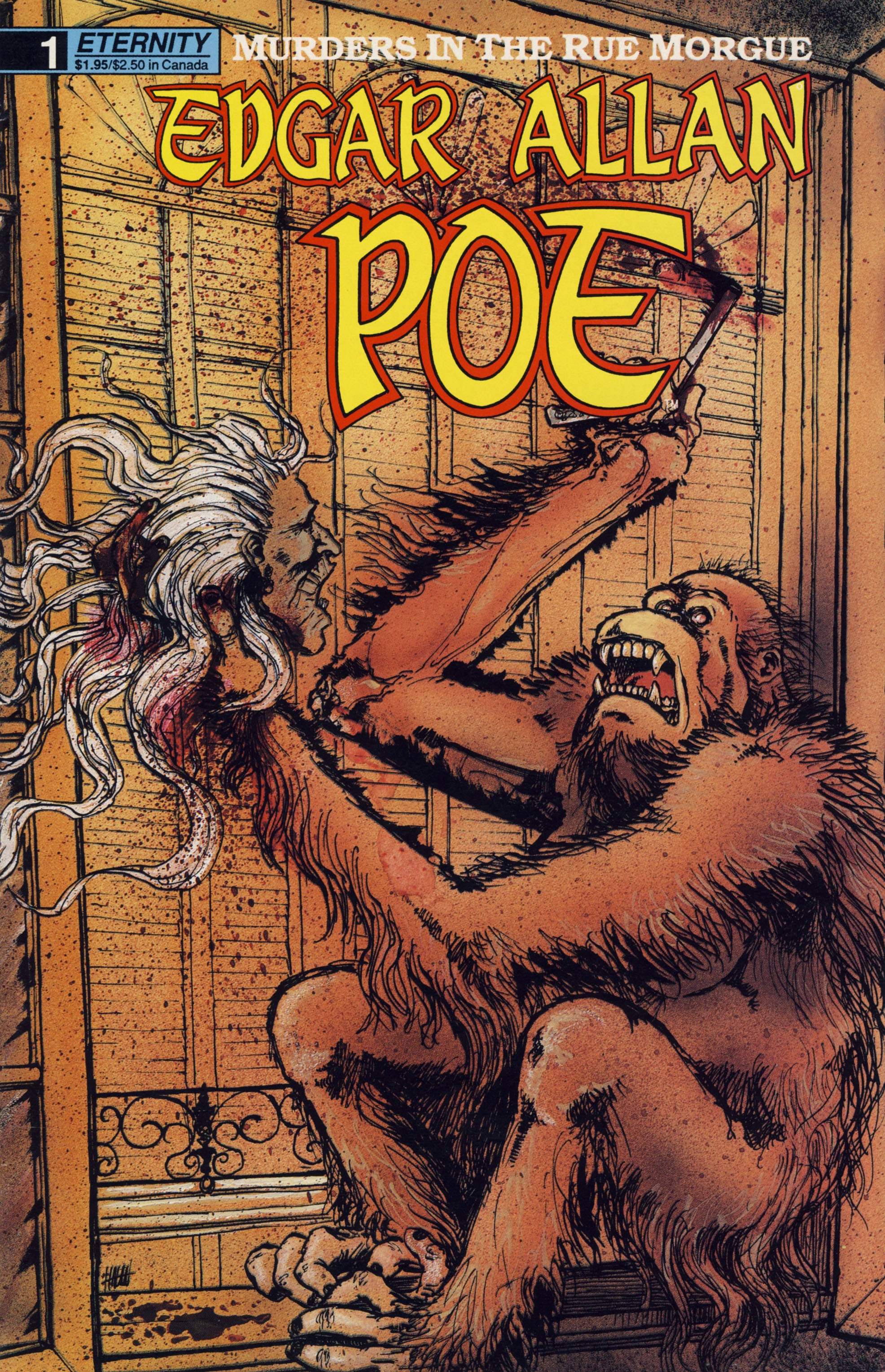 Read online Edgar Allan Poe: The Murders in the Rue Morgue and Other Stories comic -  Issue # Full - 1