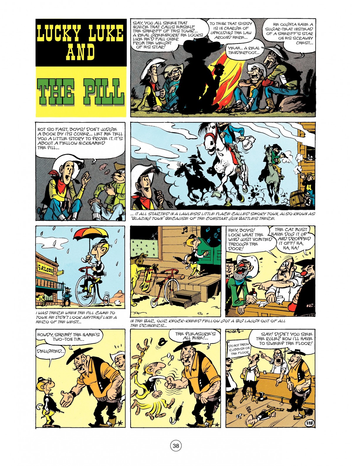 Read online A Lucky Luke Adventure comic -  Issue #40 - 38