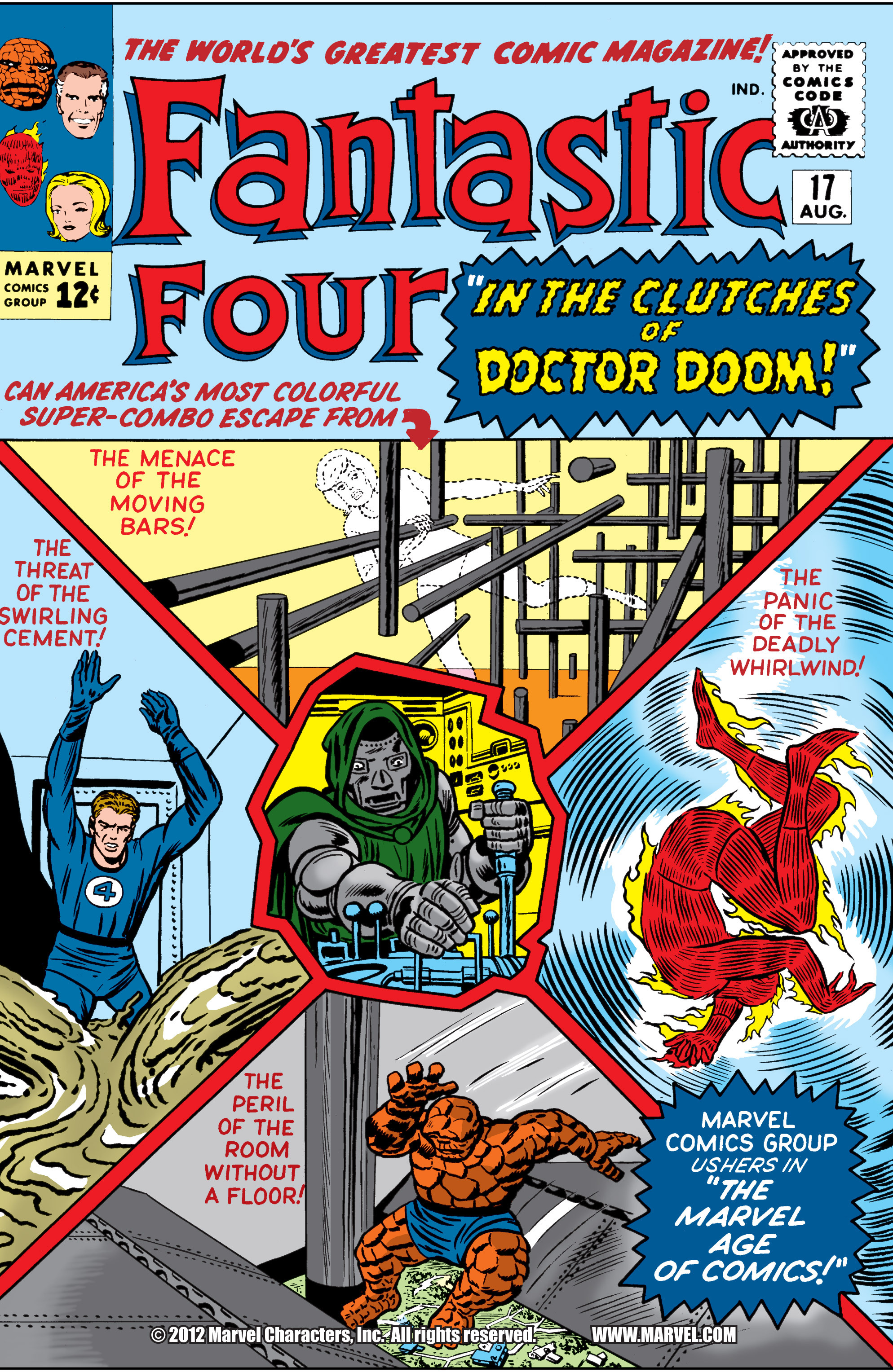 Read online Fantastic Four (1961) comic -  Issue #17 - 1
