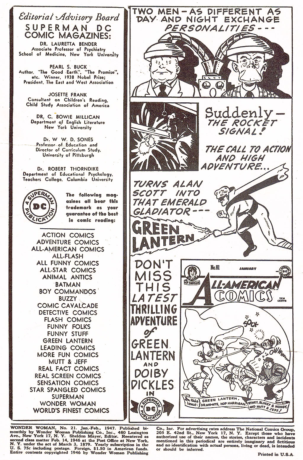 Read online Wonder Woman (1942) comic -  Issue #21 - 2