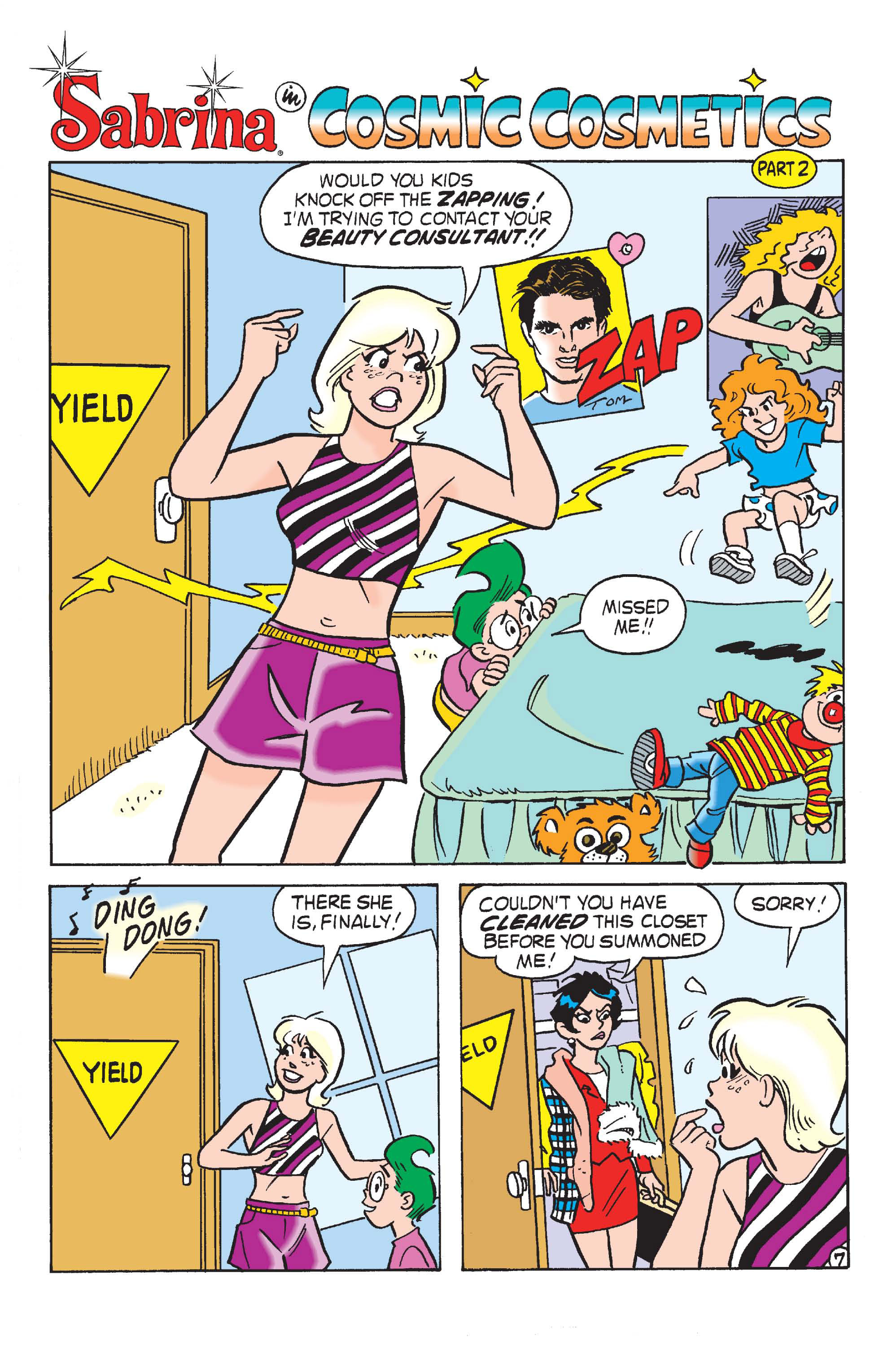 Read online Sabrina the Teenage Witch (1997) comic -  Issue #4 - 9