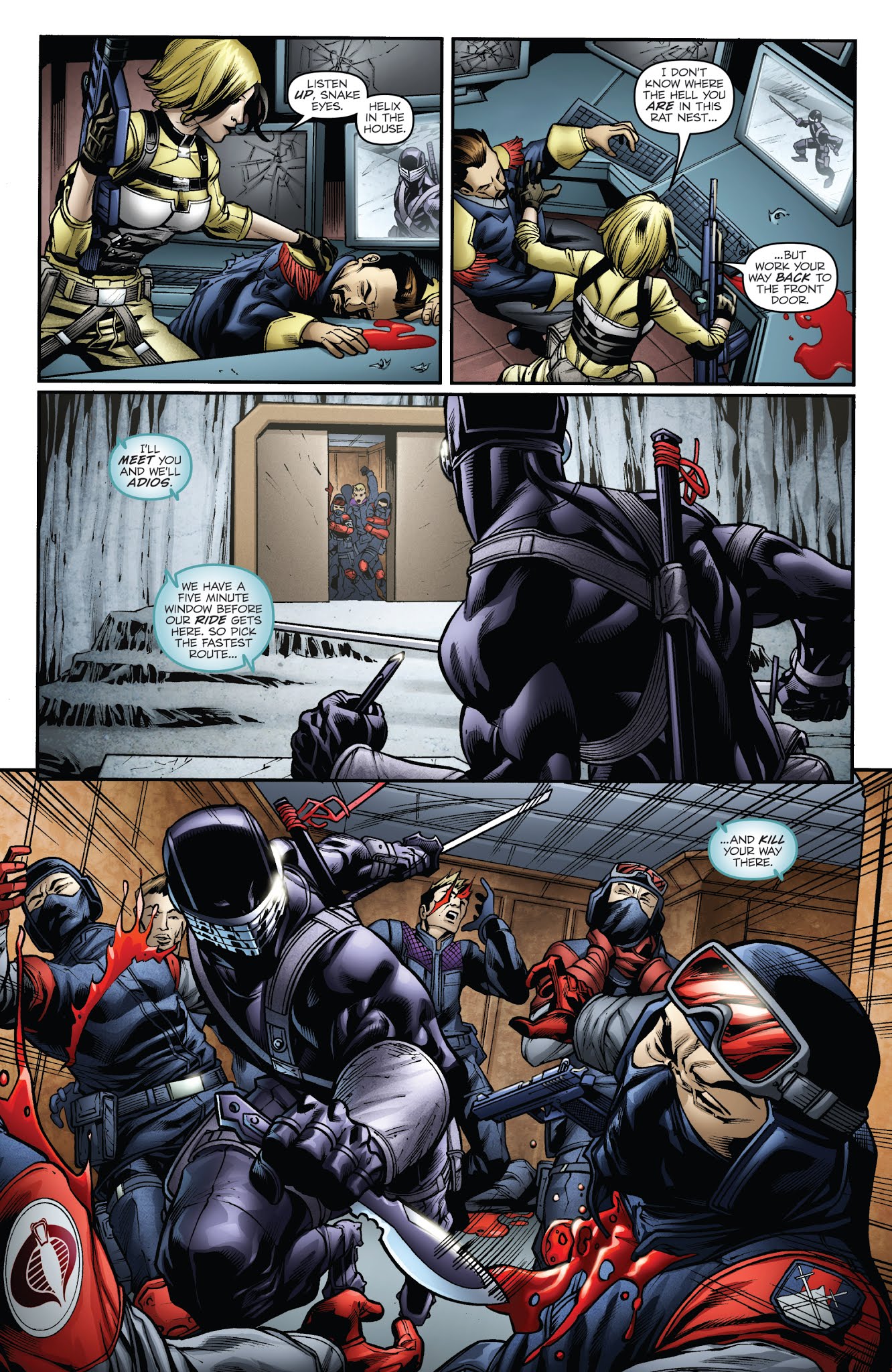 Read online G.I. Joe: The IDW Collection comic -  Issue # TPB 6 - 262