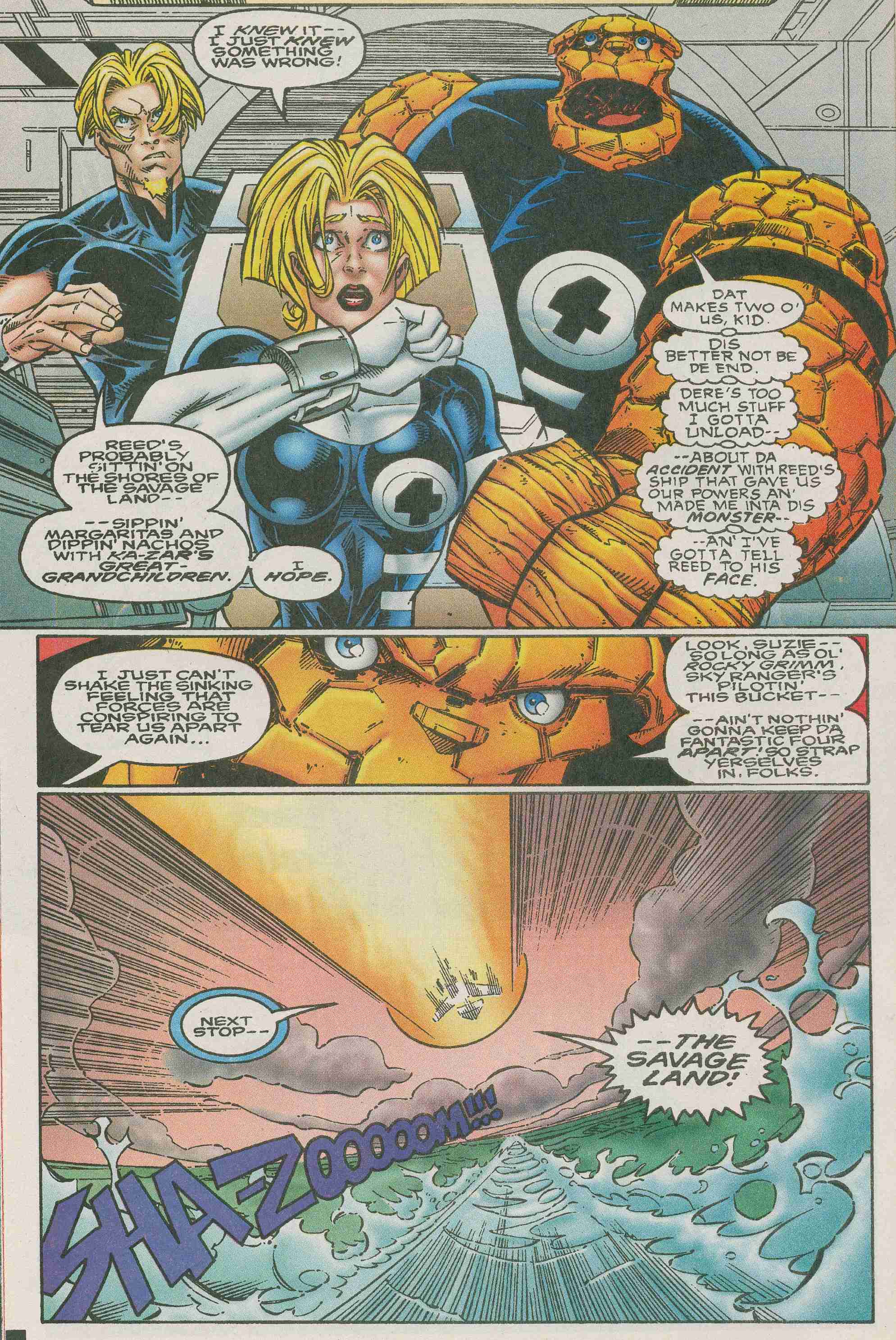 Read online Fantastic Four 2099 comic -  Issue #8 - 12