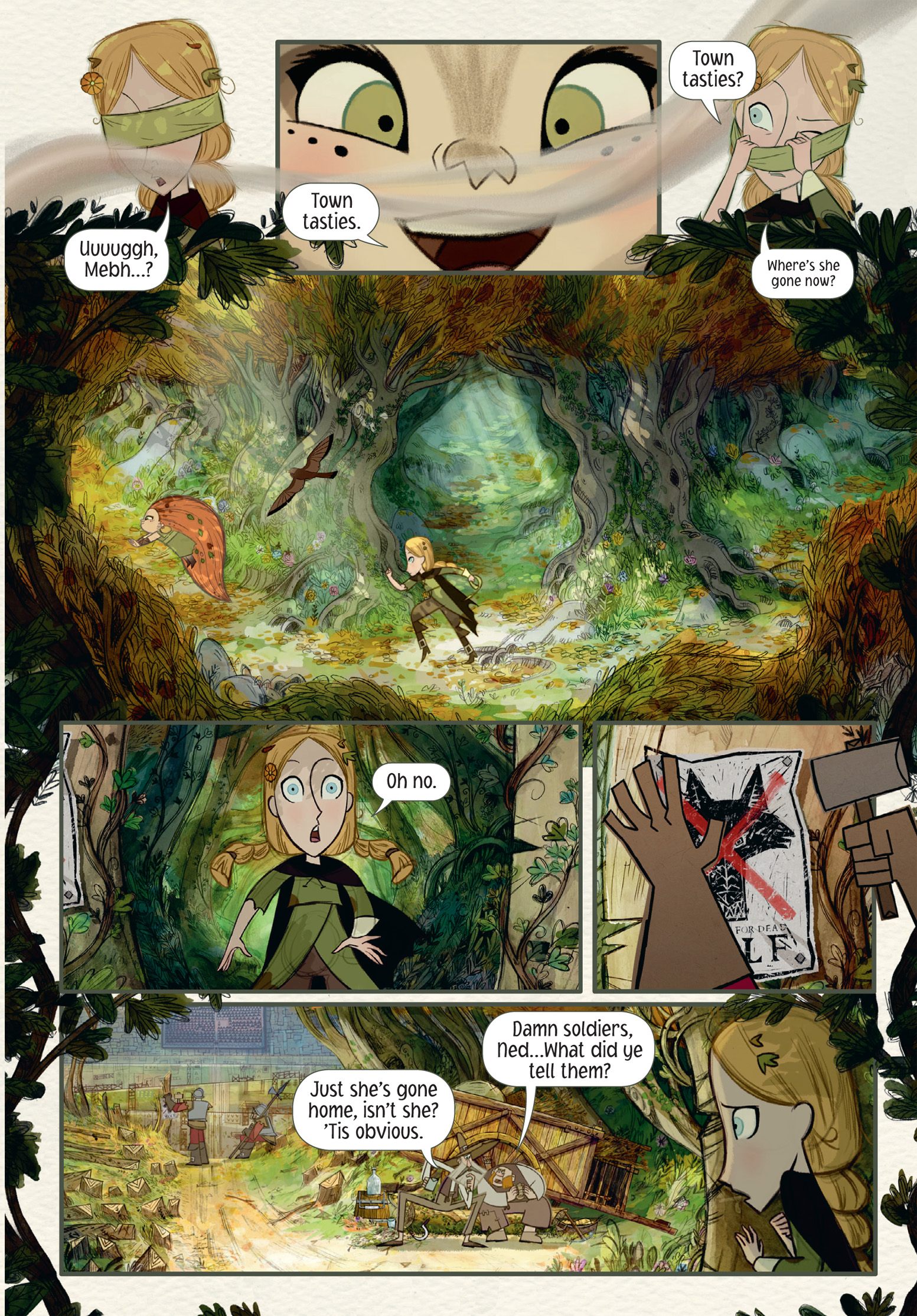 Read online Wolfwalkers: The Graphic Novel comic -  Issue # TPB (Part 2) - 4