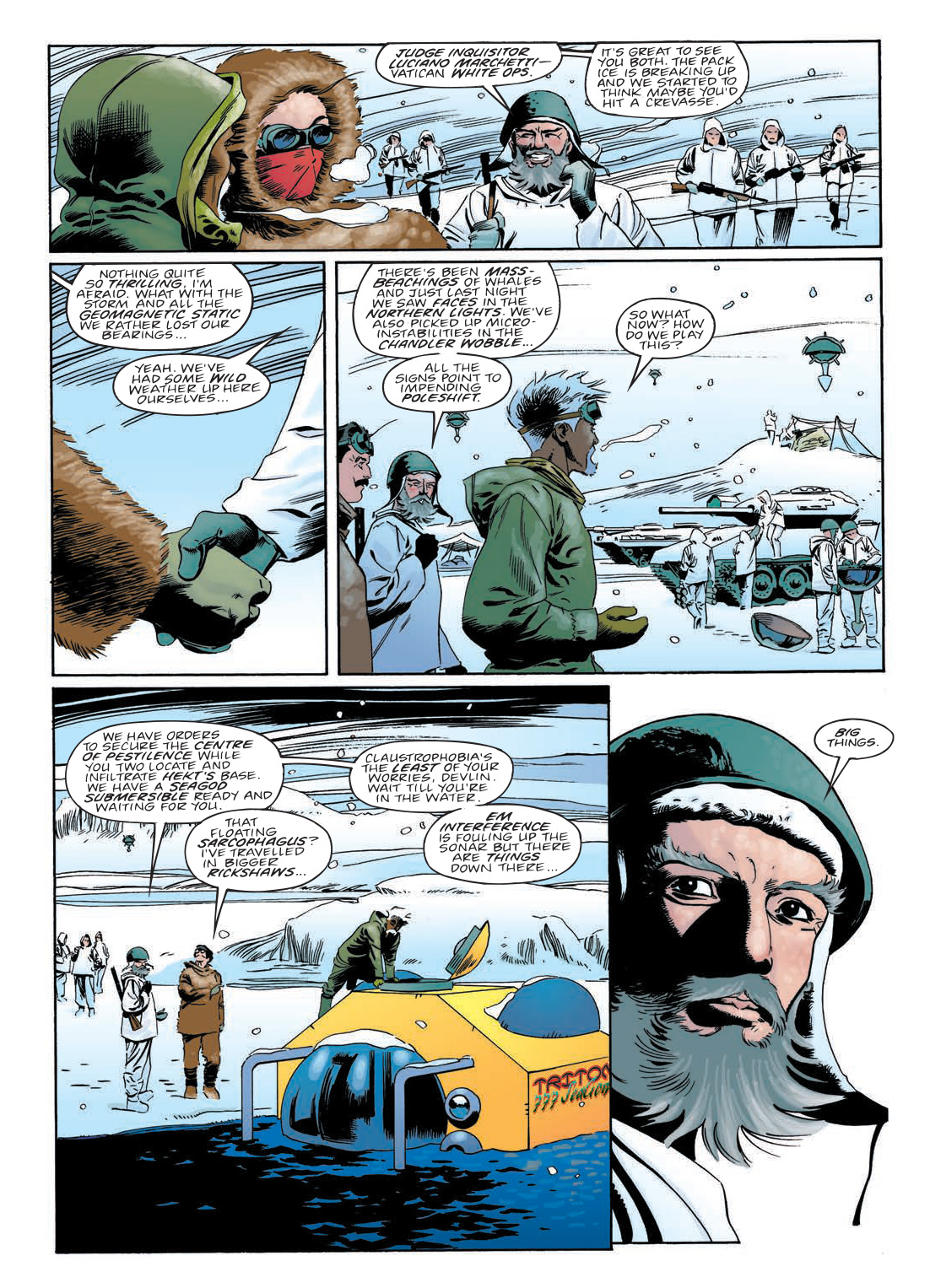 Read online Devlin Waugh comic -  Issue # TPB 1 - 221