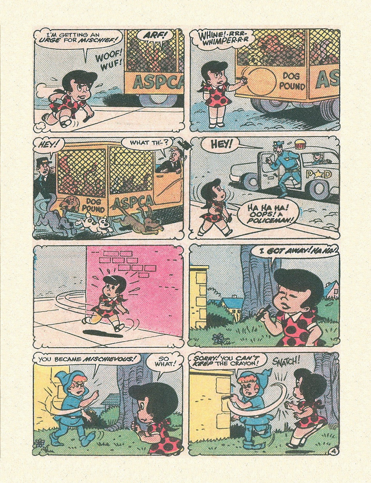 Read online Richie Rich Digest Stories comic -  Issue #13 - 56