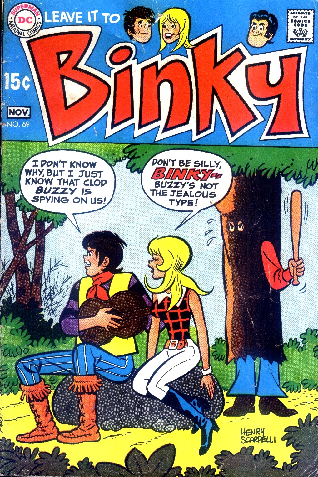 Read online Leave it to Binky comic -  Issue #69 - 1