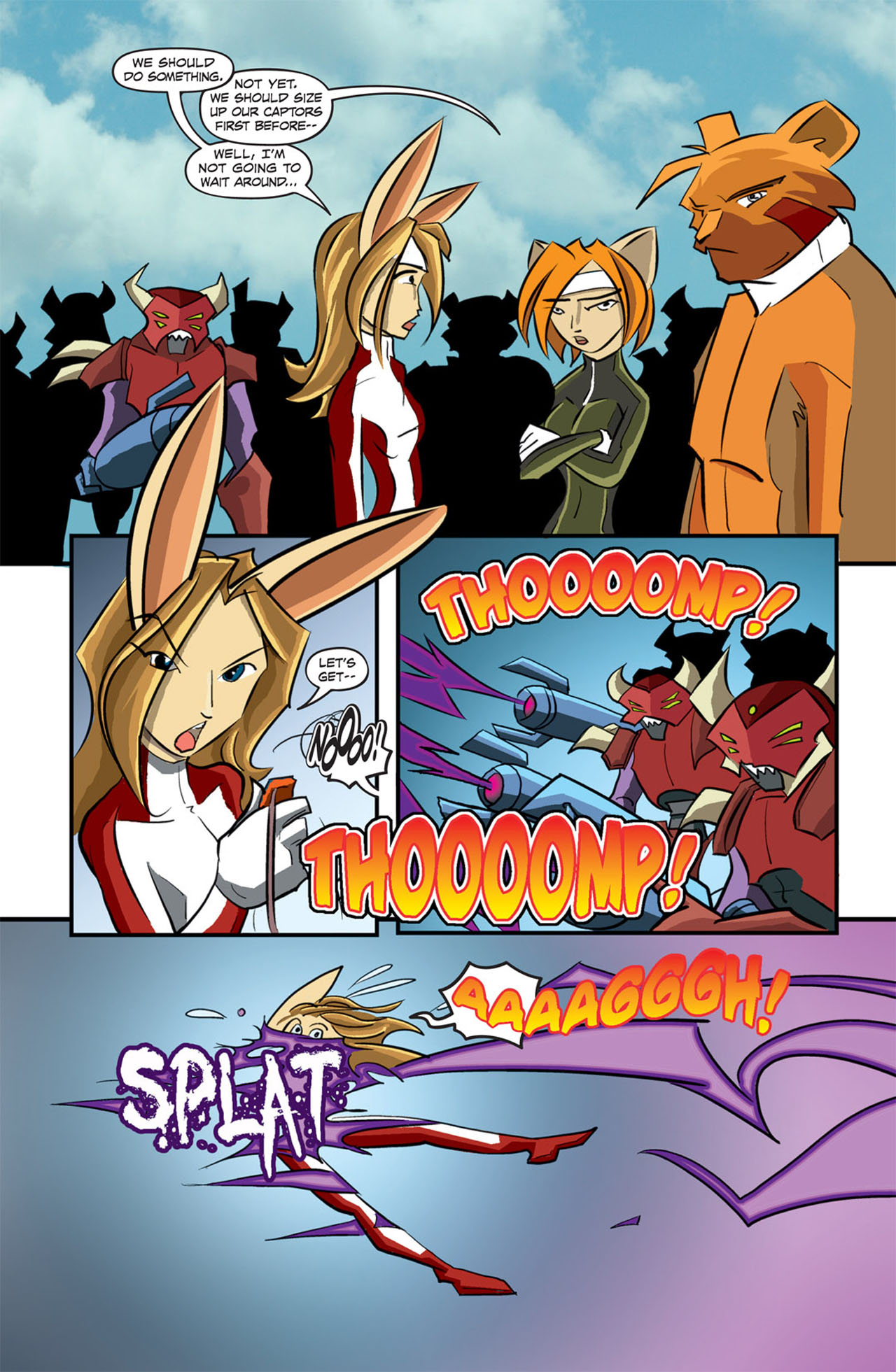 Read online NGuard comic -  Issue #4 - 13