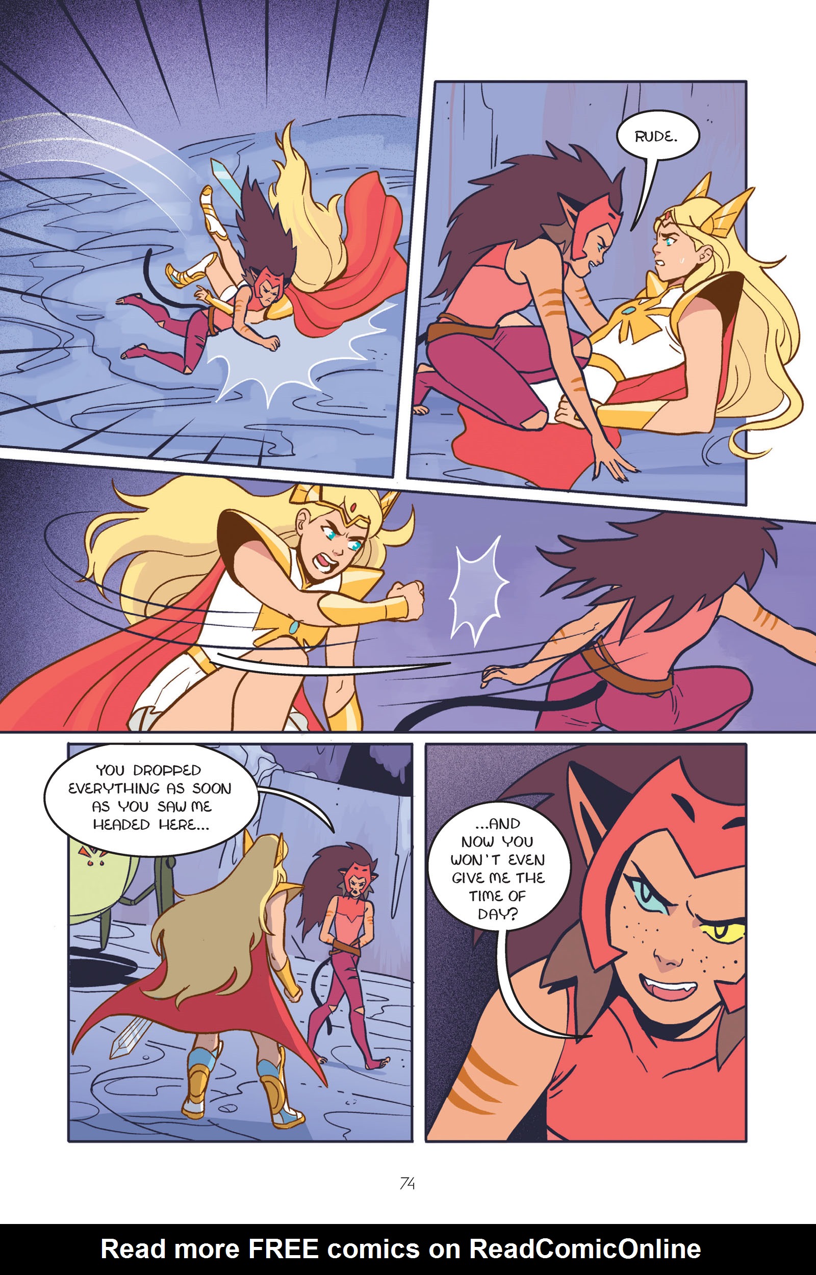 Read online She-Ra and the Princesses of Power: Legend of the Fire Princess comic -  Issue # TPB - 76