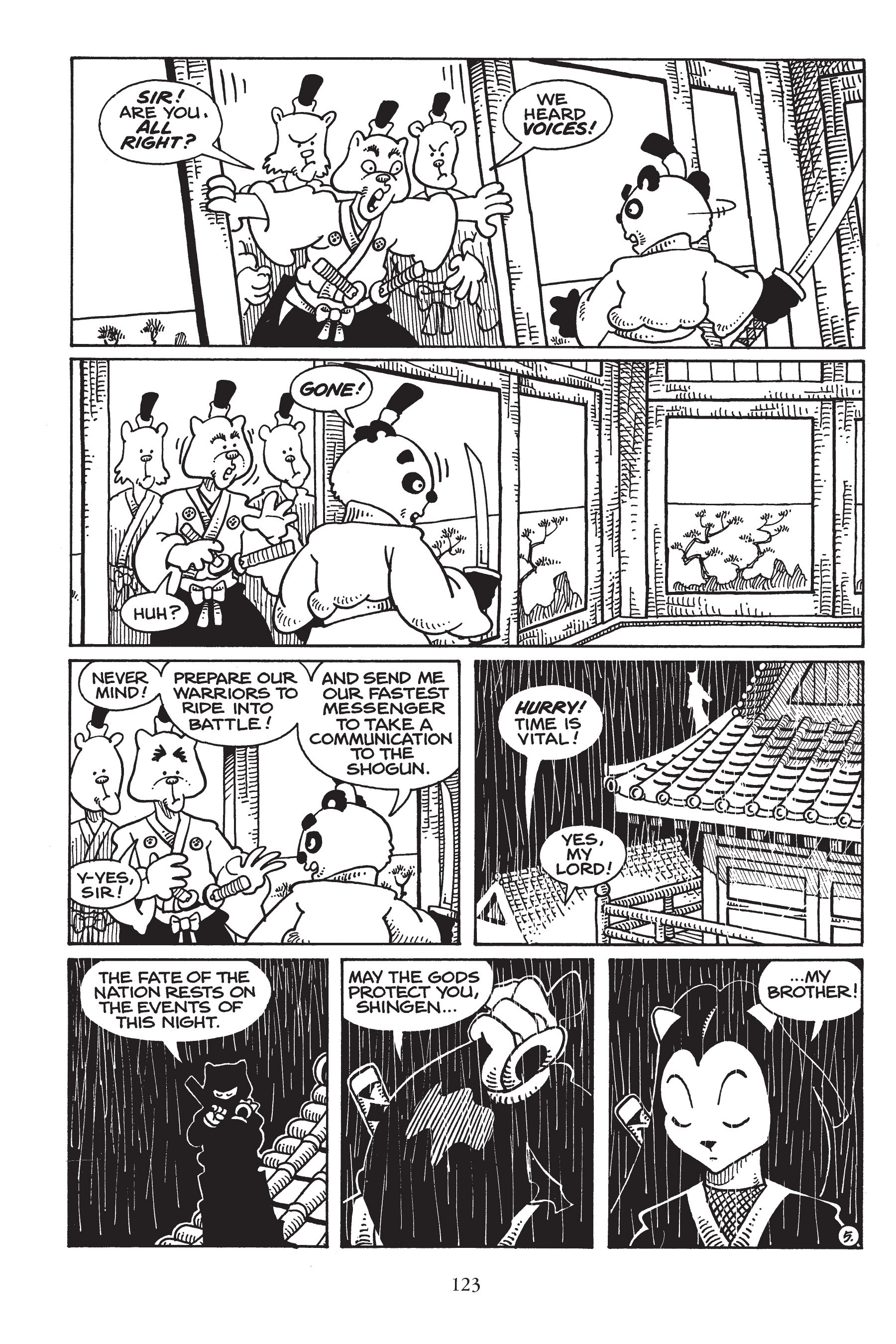 Read online Usagi Yojimbo (1987) comic -  Issue # _TPB 4 - 121