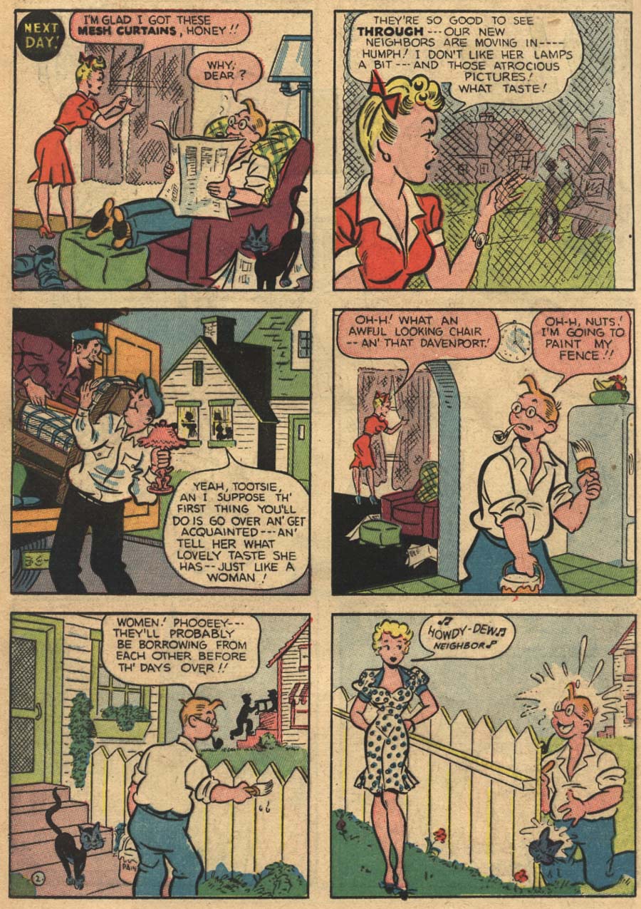 Read online Pep Comics comic -  Issue #56 - 36