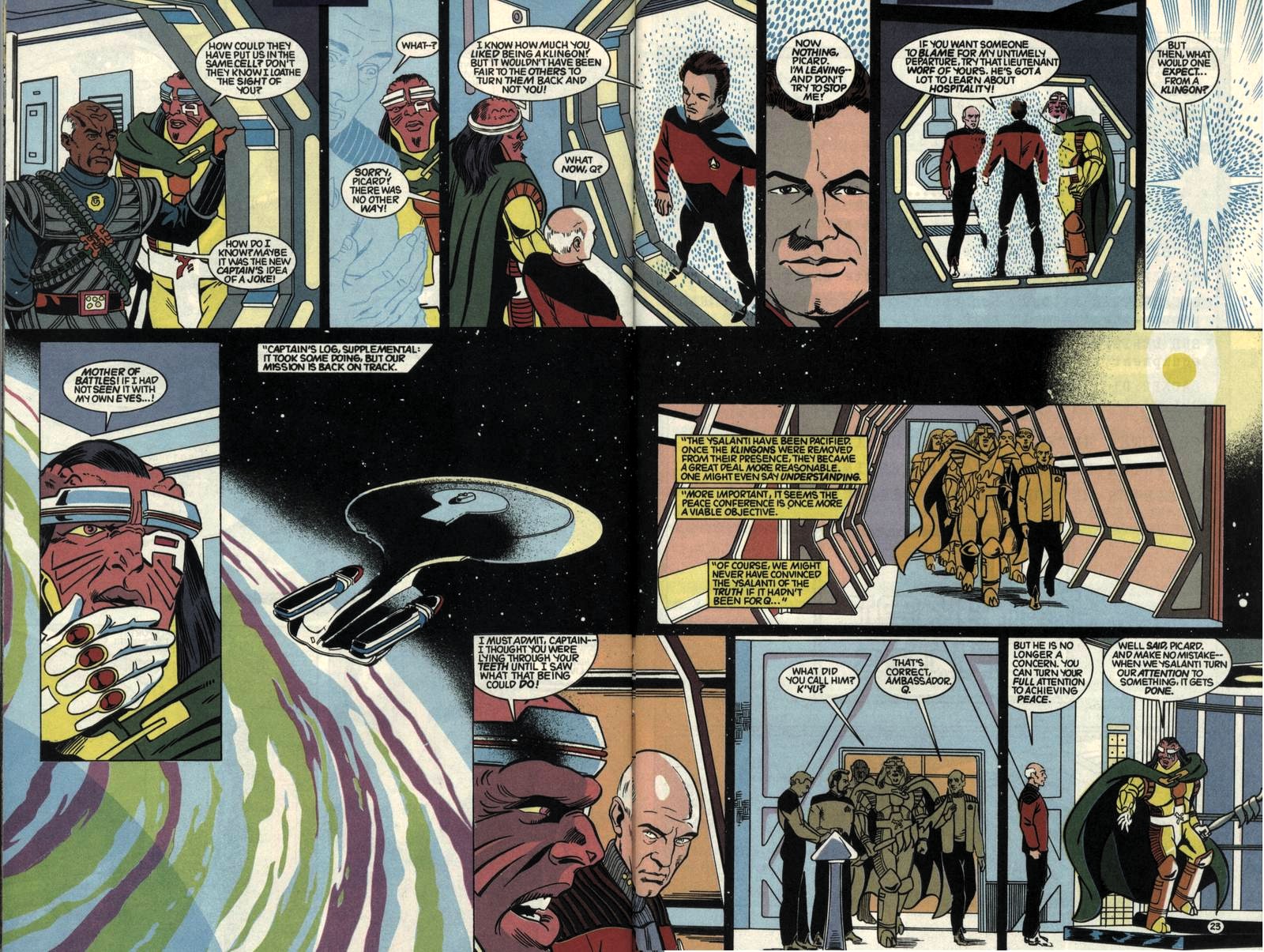 Read online Star Trek: The Next Generation (1989) comic -  Issue #35 - 23