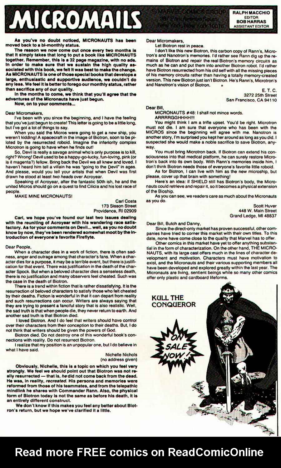 Read online Micronauts (1979) comic -  Issue #52 - 31