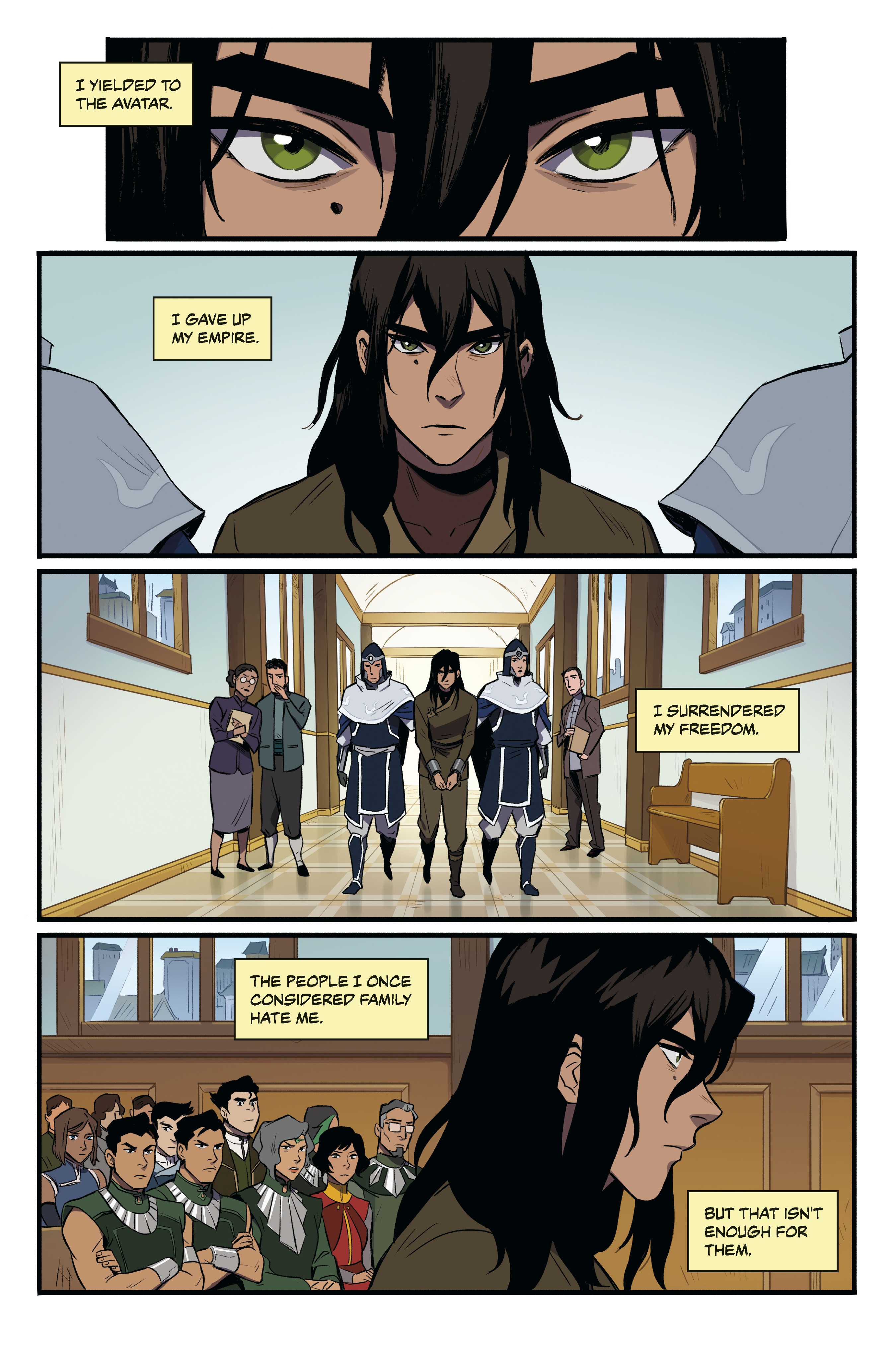 Read online Nickelodeon The Legend of Korra: Ruins of the Empire comic -  Issue # TPB 1 - 17