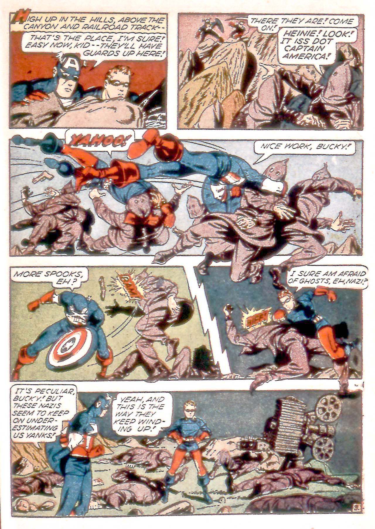 Read online Captain America Comics comic -  Issue #29 - 41