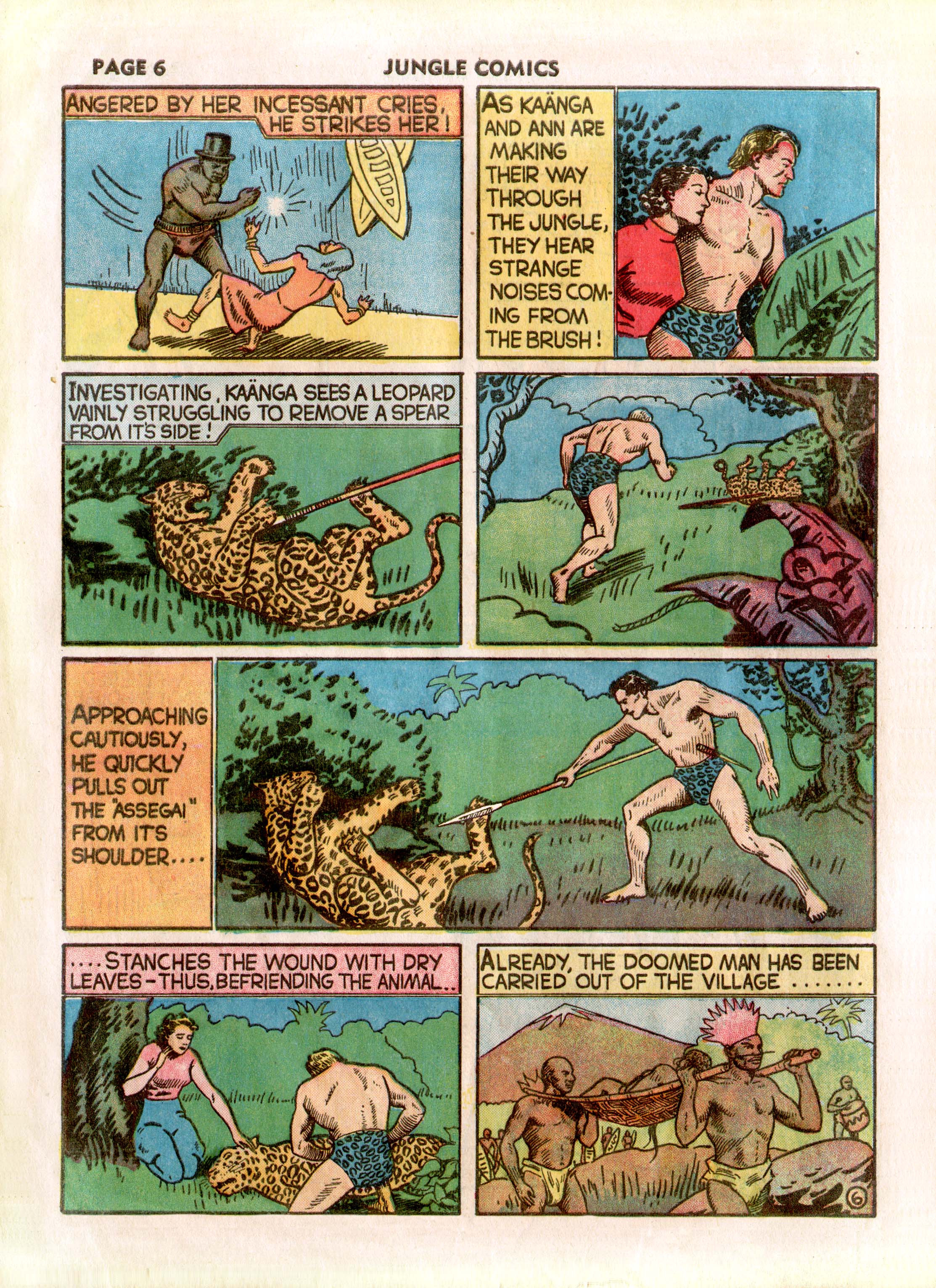 Read online Jungle Comics comic -  Issue #3 - 8