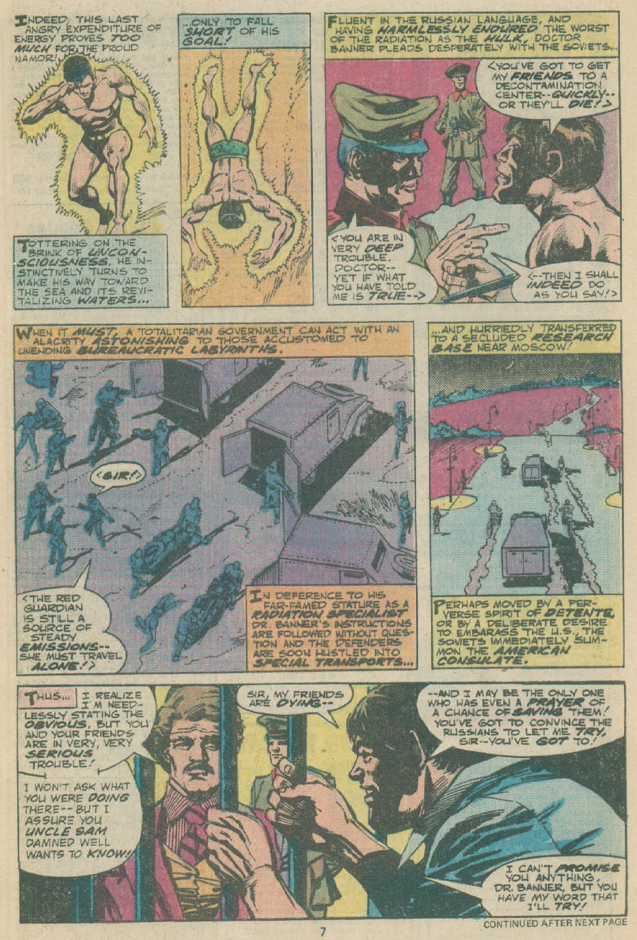 Read online The Defenders (1972) comic -  Issue #56 - 6