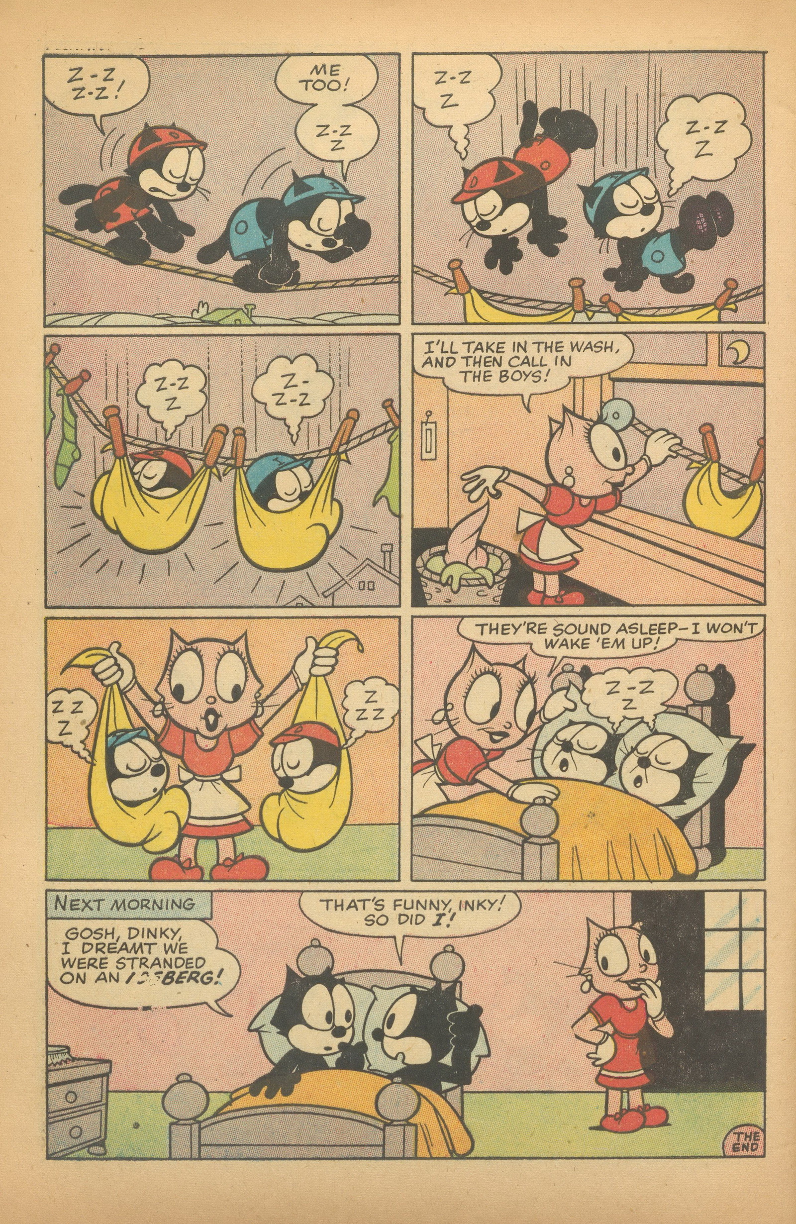 Read online Felix the Cat (1955) comic -  Issue #80 - 31