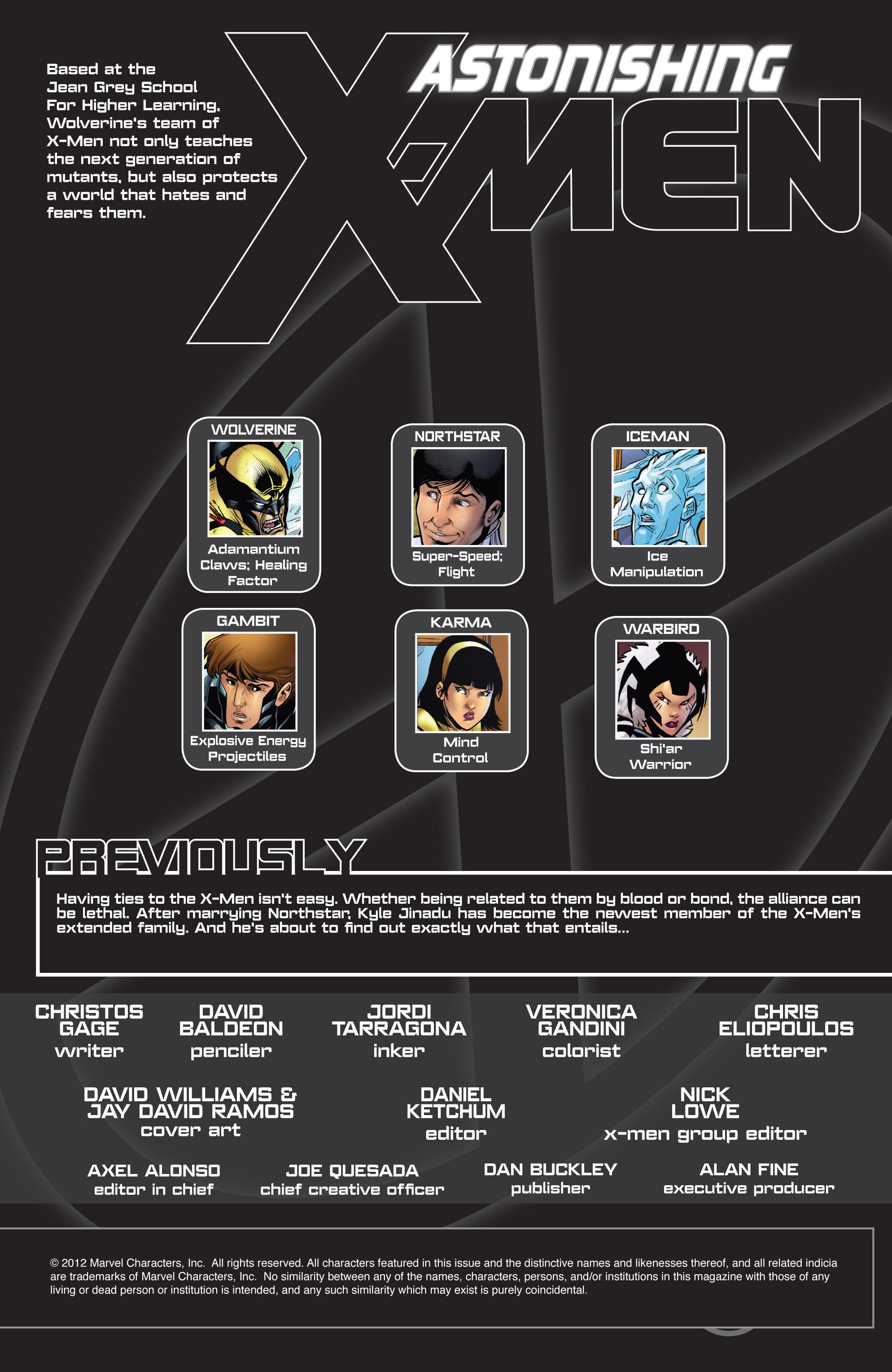 Read online Astonishing X-Men (2004) comic -  Issue # _Annual 1 - 4