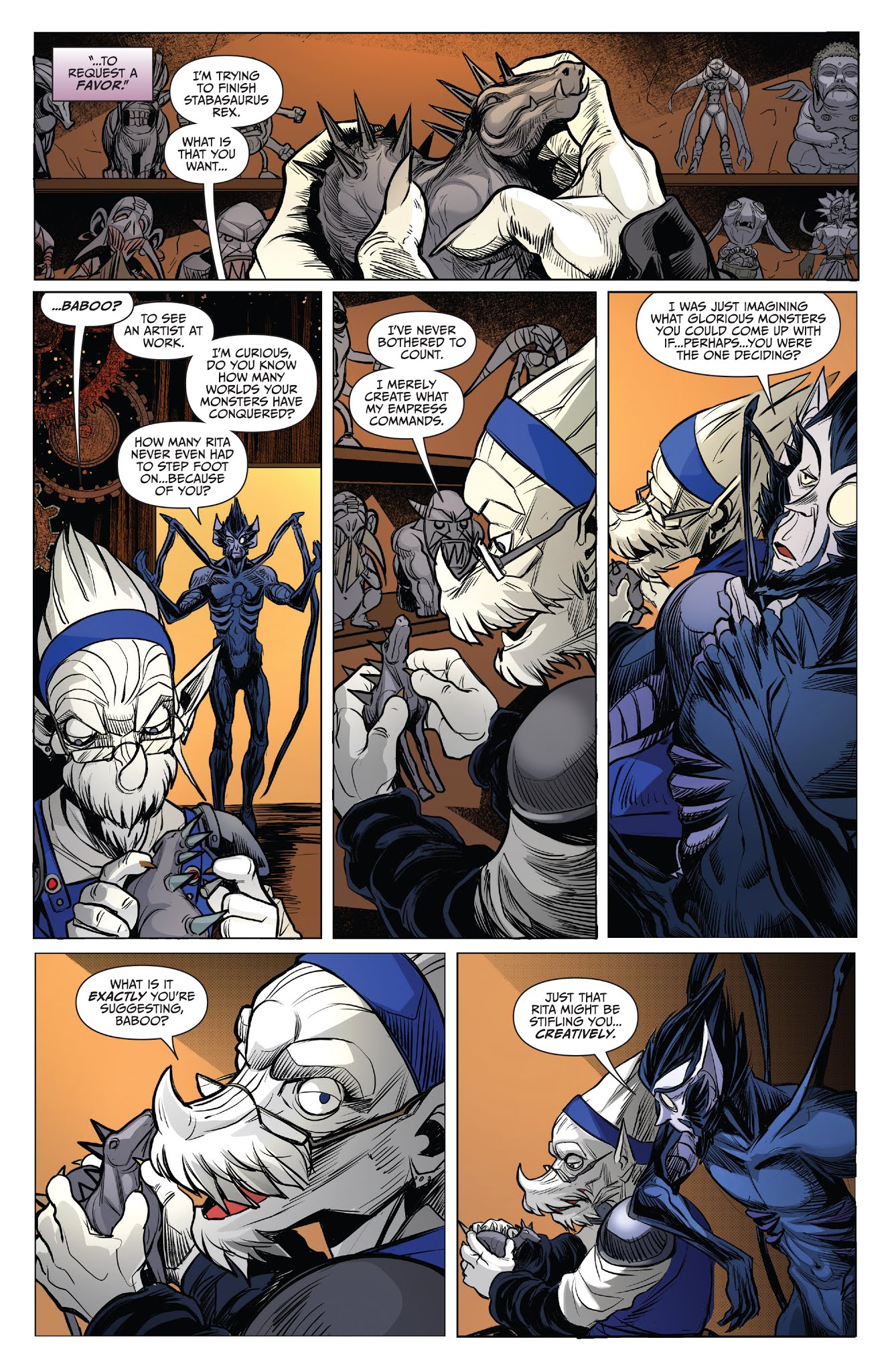 Read online Saban's Go Go Power Rangers comic -  Issue #14 - 14