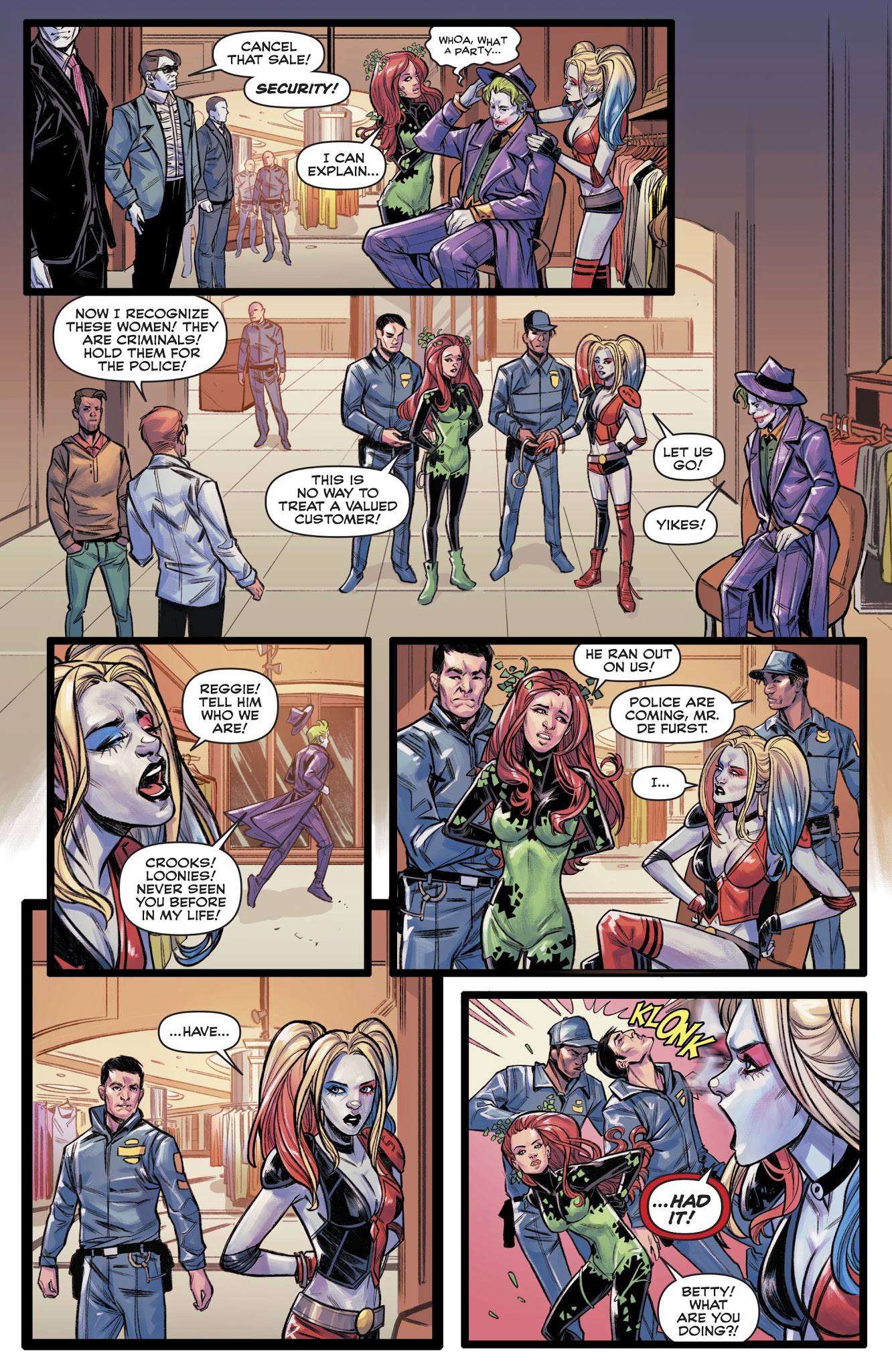 Read online Harley & Ivy Meet Betty & Veronica comic -  Issue #4 - 22