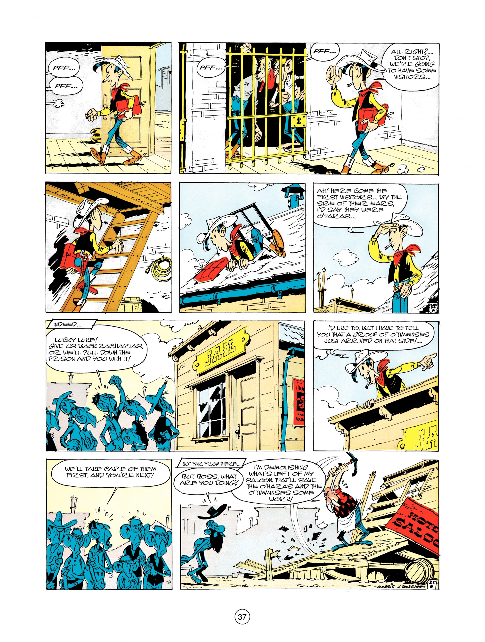 Read online A Lucky Luke Adventure comic -  Issue #12 - 37