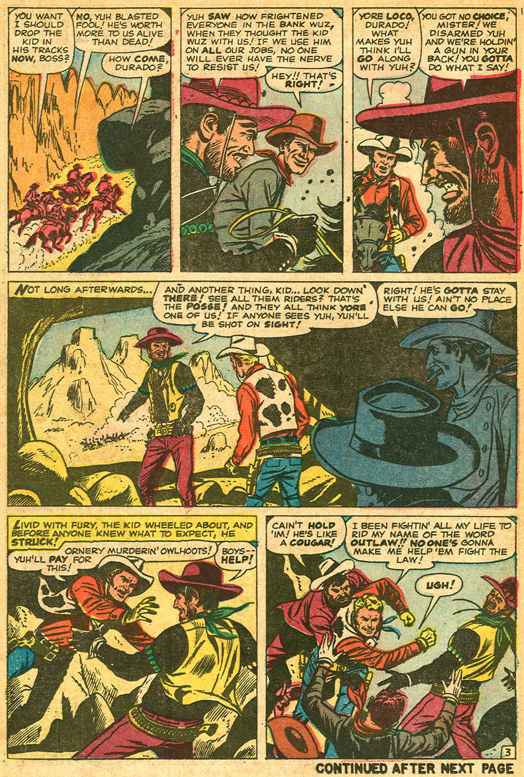 Read online Kid Colt Outlaw comic -  Issue #132 - 50