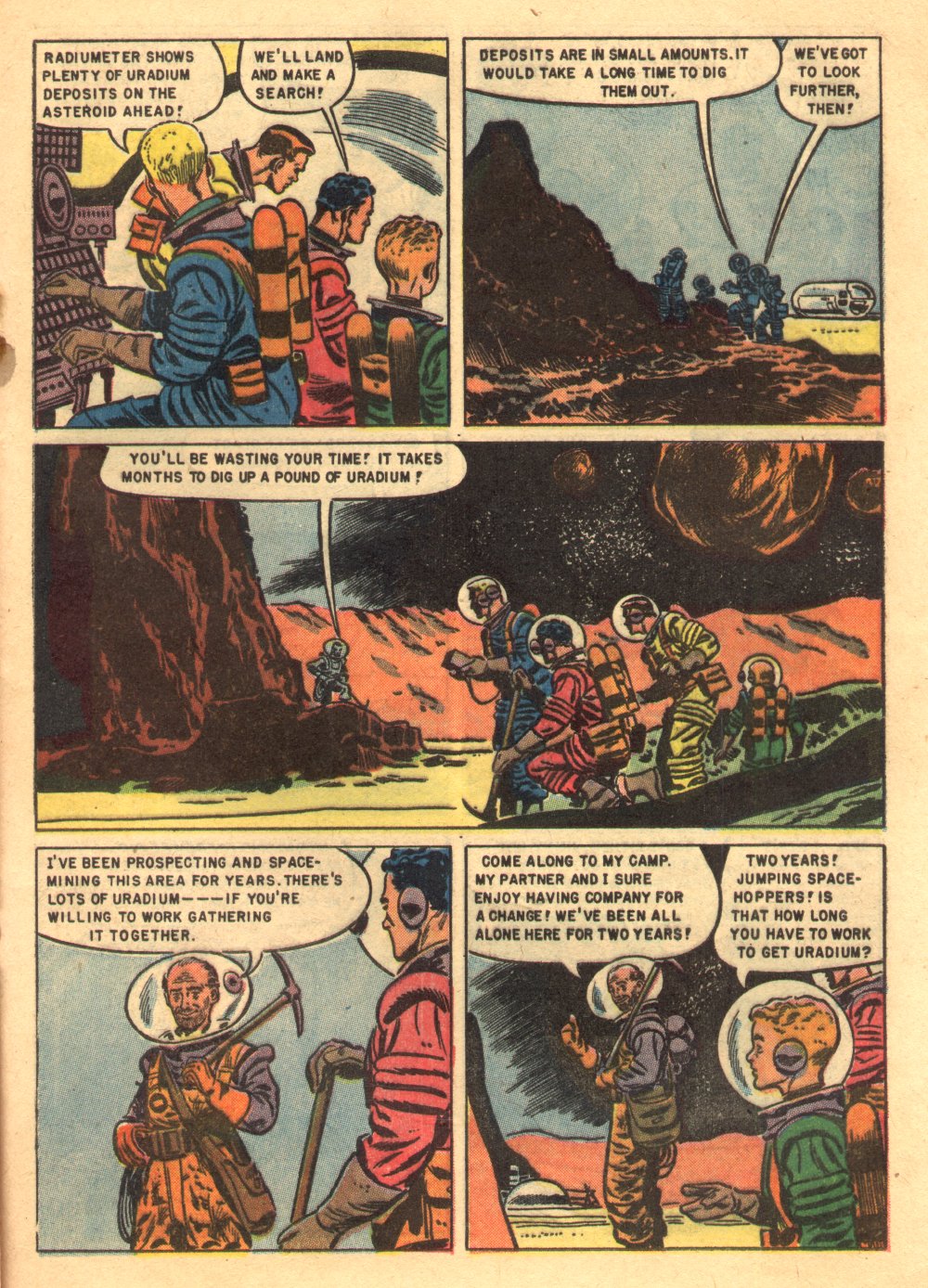 Read online Tom Corbett, Space Cadet comic -  Issue #10 - 21