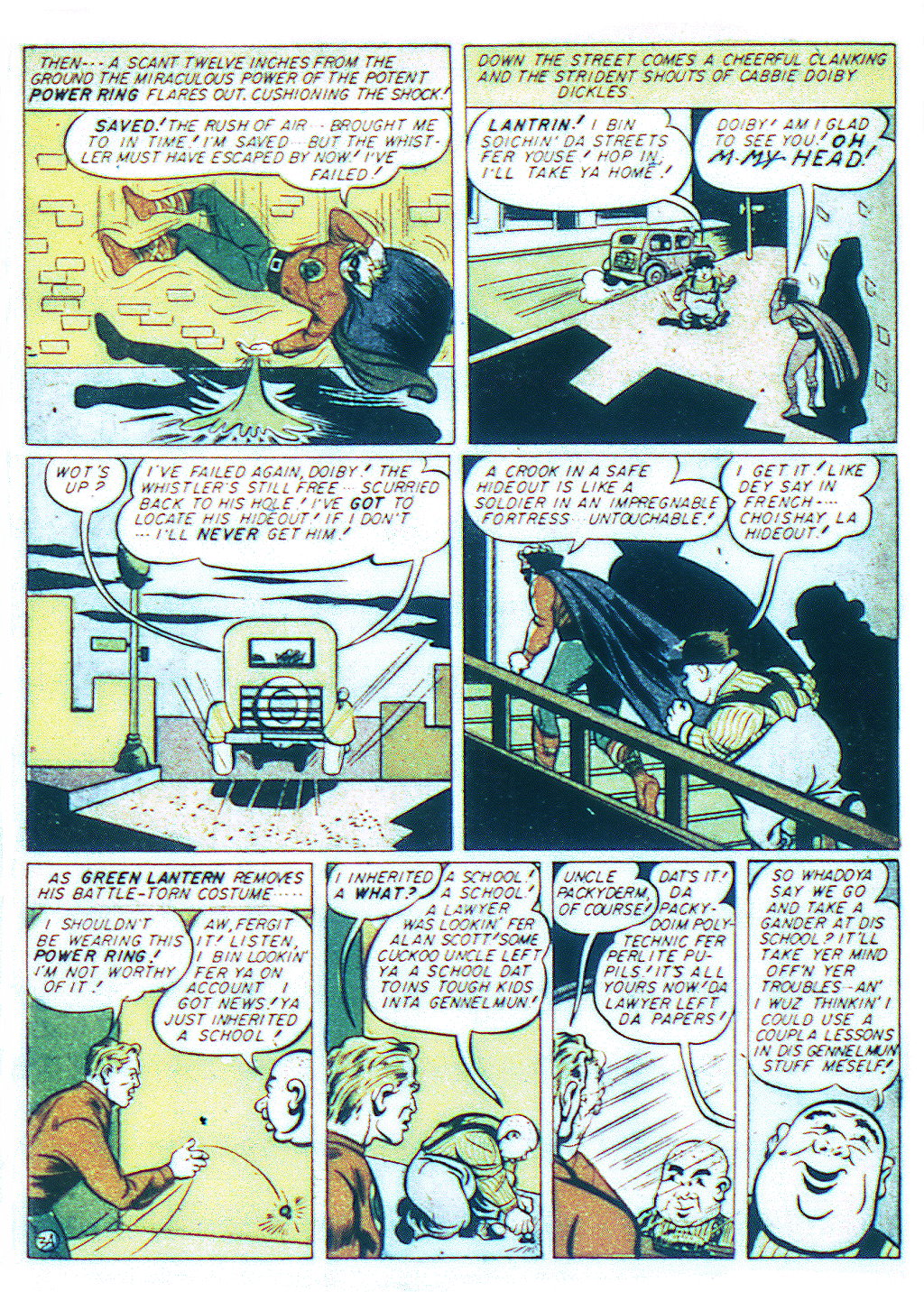 Read online Green Lantern (1941) comic -  Issue #9 - 6